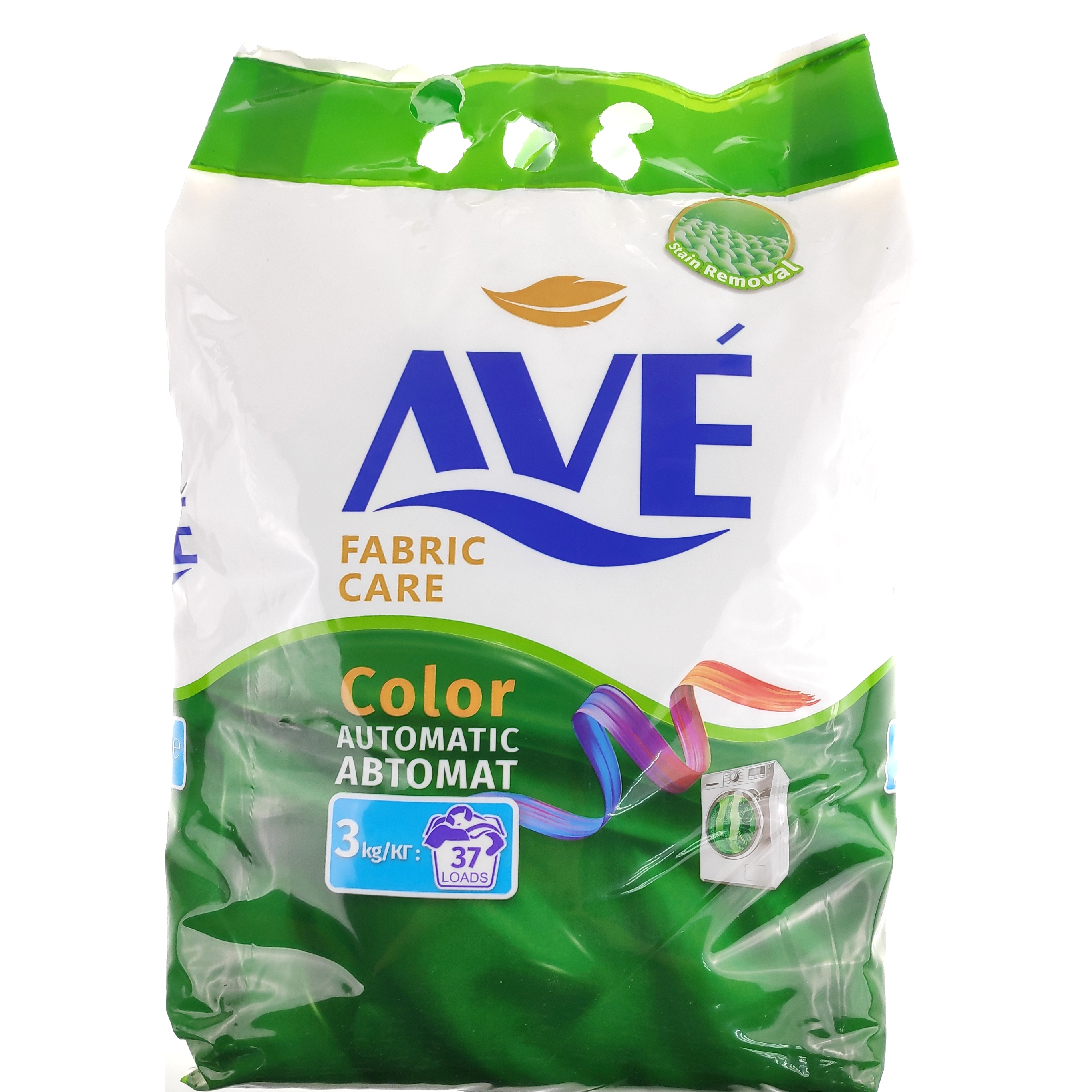 Стиральный порошок для цветных вещей AVE Color automat, 3кг