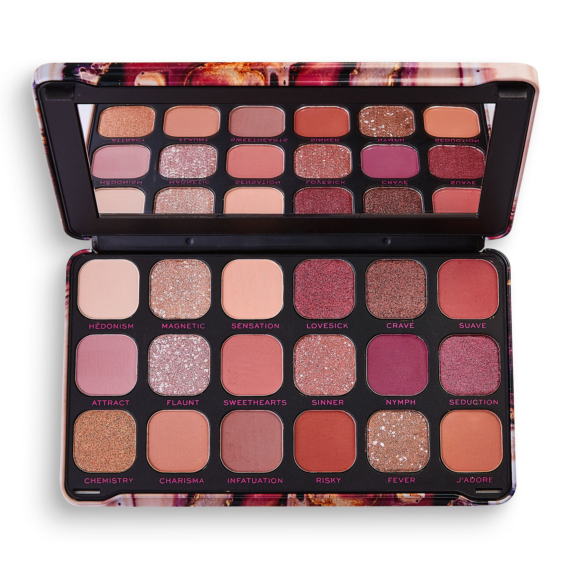 Палетка теней для век Makeup Revolution Forever Flawless Allure, 19.8г