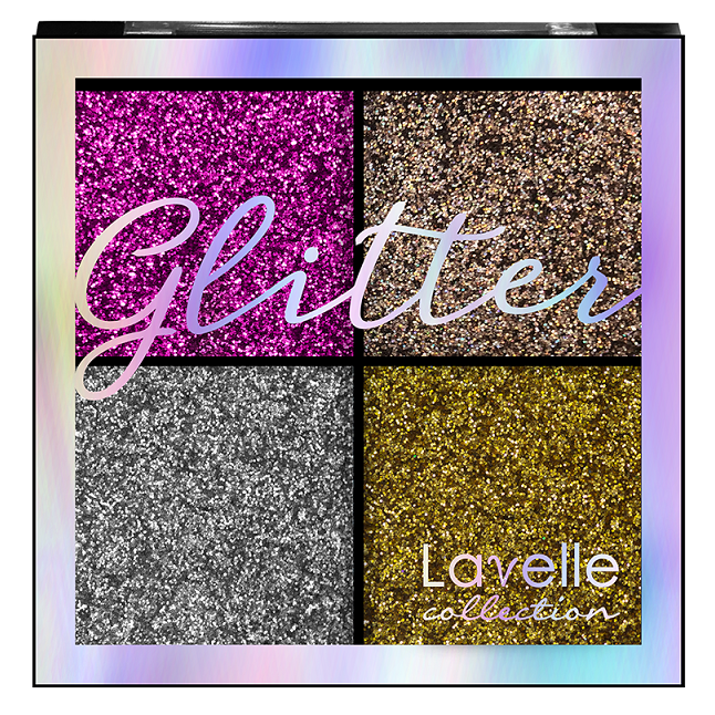 Тени для век Lavelle Glitter, тон: 02 северное сияние, 43г