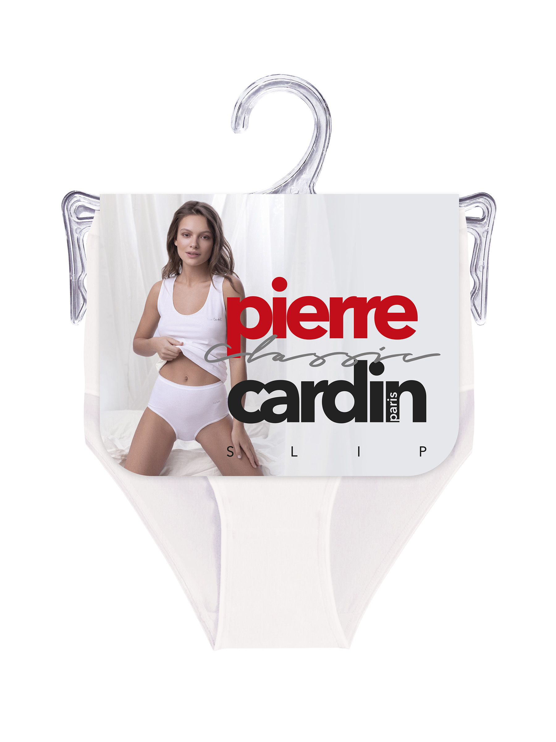 Трусы женские Pierre Cardin 15006, белый, р.52
