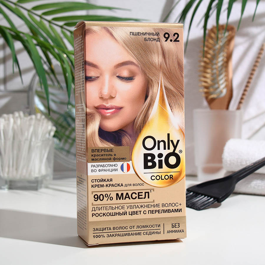 Крем-краска для волос Only Bio Color 9.2 Пшеничный блонд, 115мл