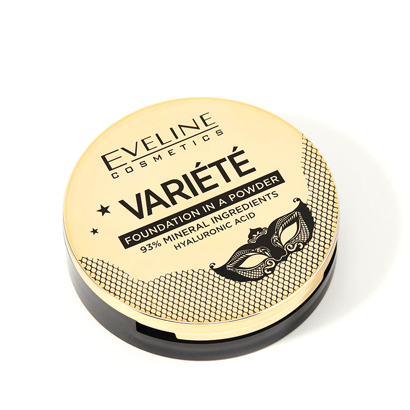 Пудра для лица Eveline Cosmetics Variete, минеральная, тон 10 Ivory, 8г
