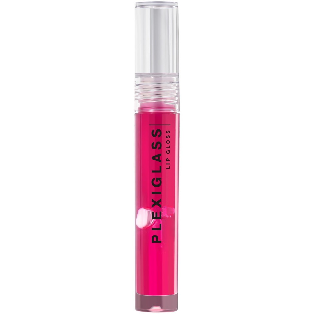 Блеск для губ Influence Beauty Plexiglass, эффект жидкого стекла, тон 08 полупрозрачный малиновый, 3.5мл