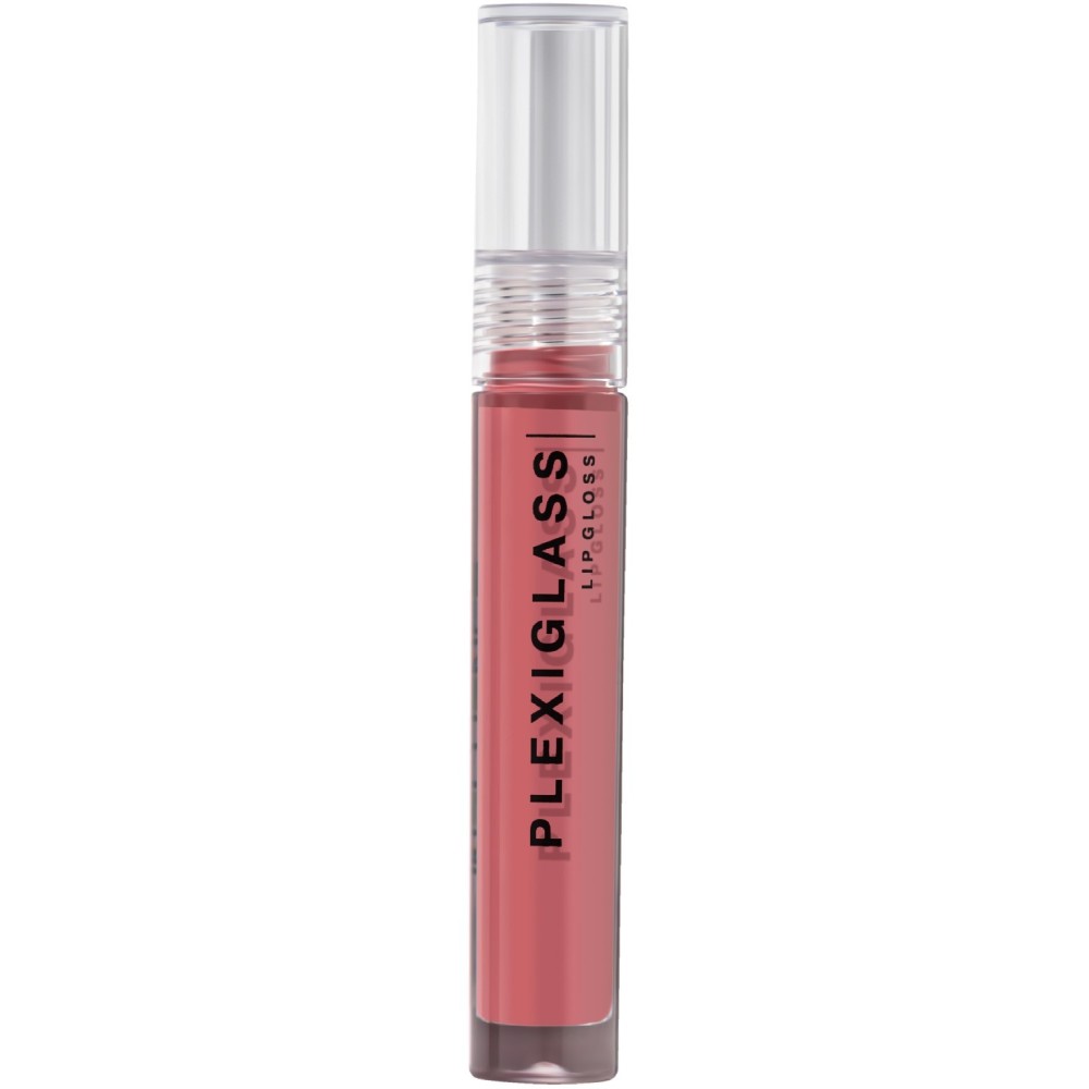 Блеск для губ Influence Beauty Plexiglass, эффект жидкого стекла, тон 11 темно-розовый, 3.5мл