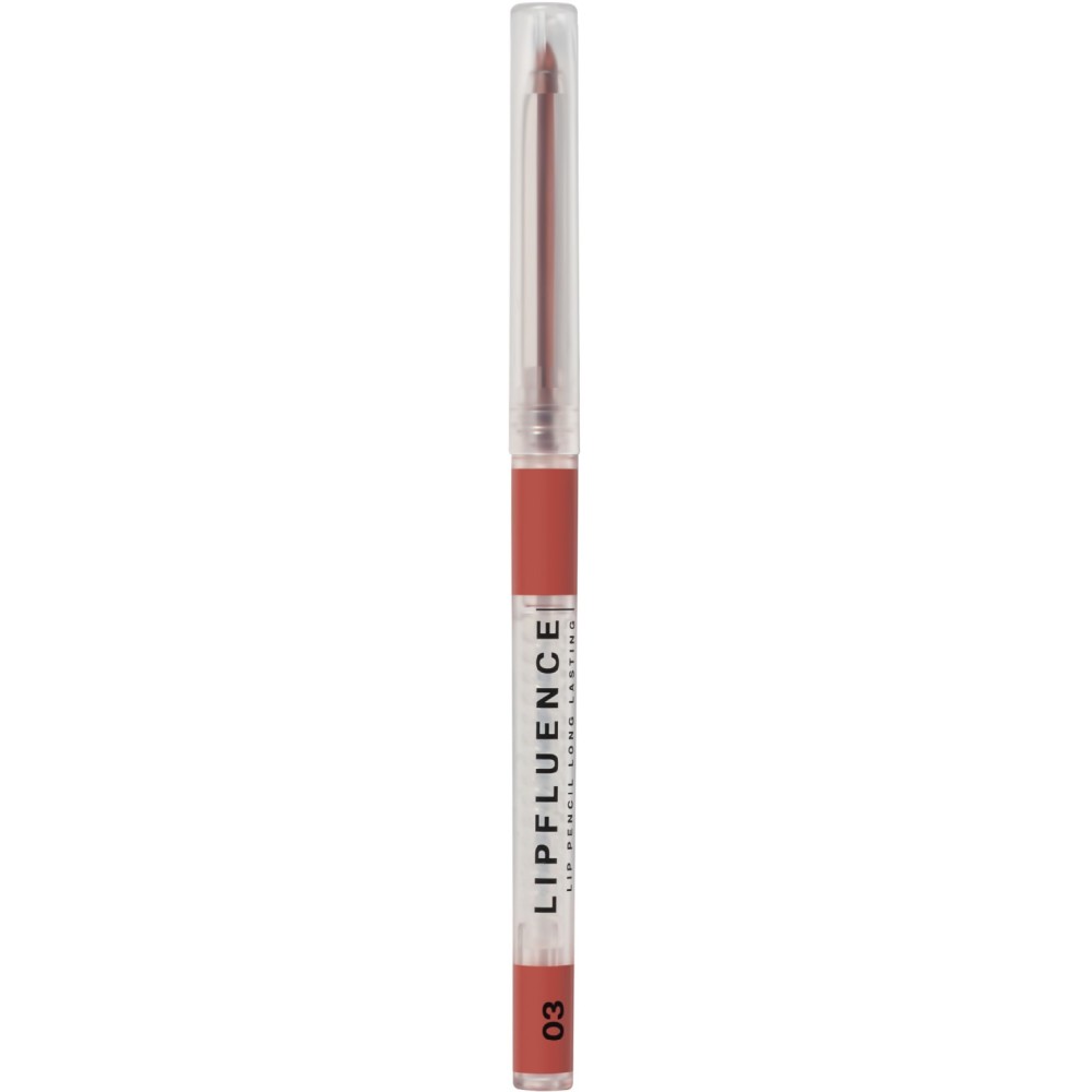Карандаш для губ Influence Beauty Lipfluence, автоматический, гелевый, стойкий, тон: 03 светло-бежевый нюд, 0.28г