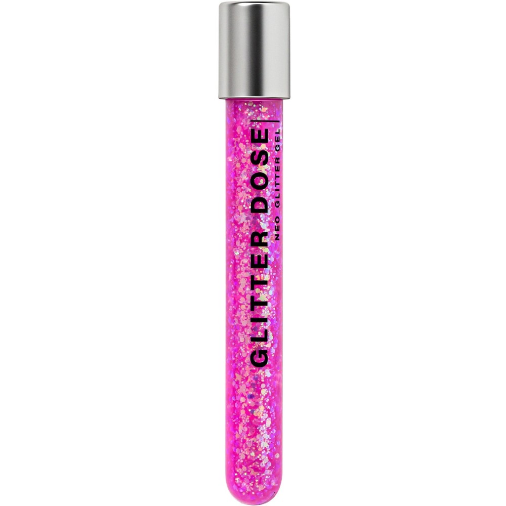 Глиттер на гелевой основе Influence Beauty Glitter Dose, тон: 04 розовый, 7мл