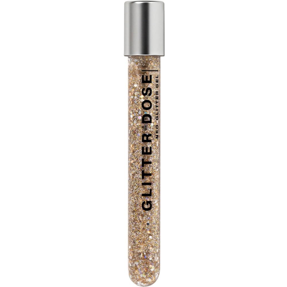 Глиттер на гелевой основе Influence Beauty Glitter Dose, тон: 03 золотой, 7мл