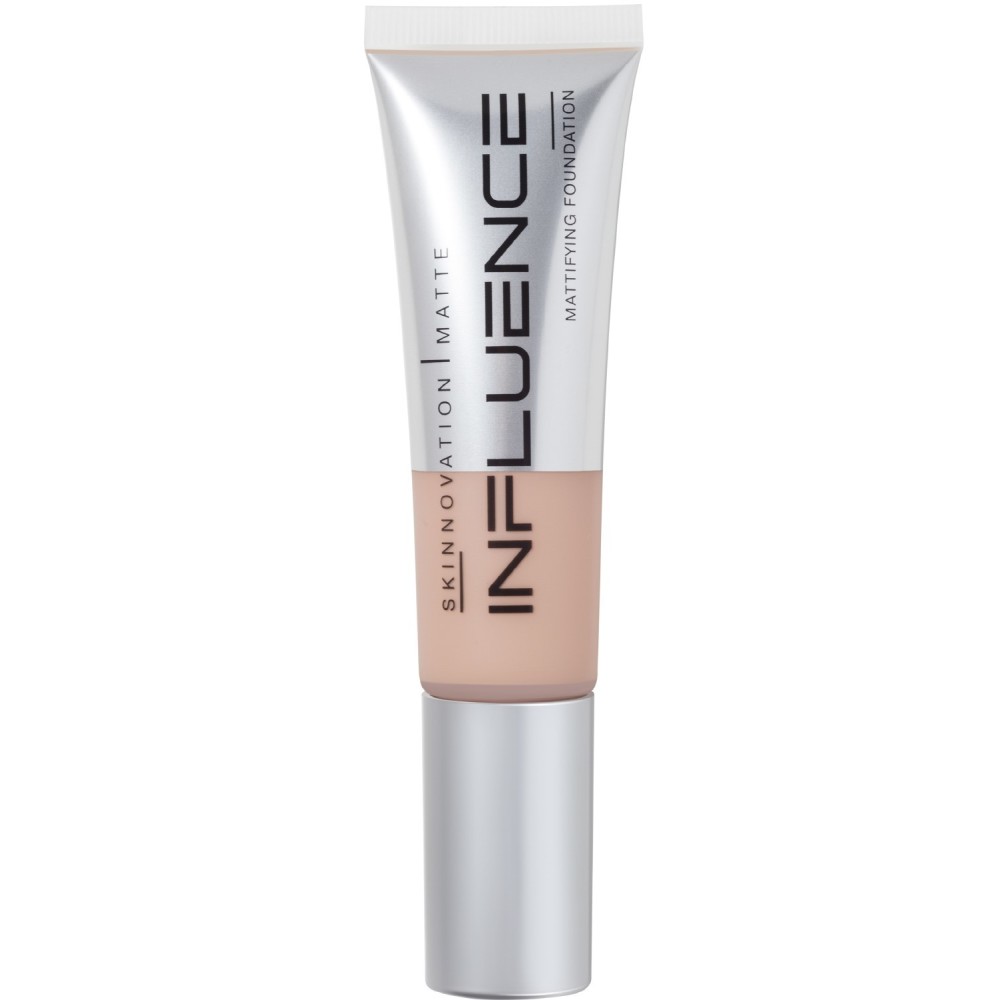 Тональная основа Influence Beauty Skinnovation Matte, матирующая, тон 04 темно-бежевый, 25мл