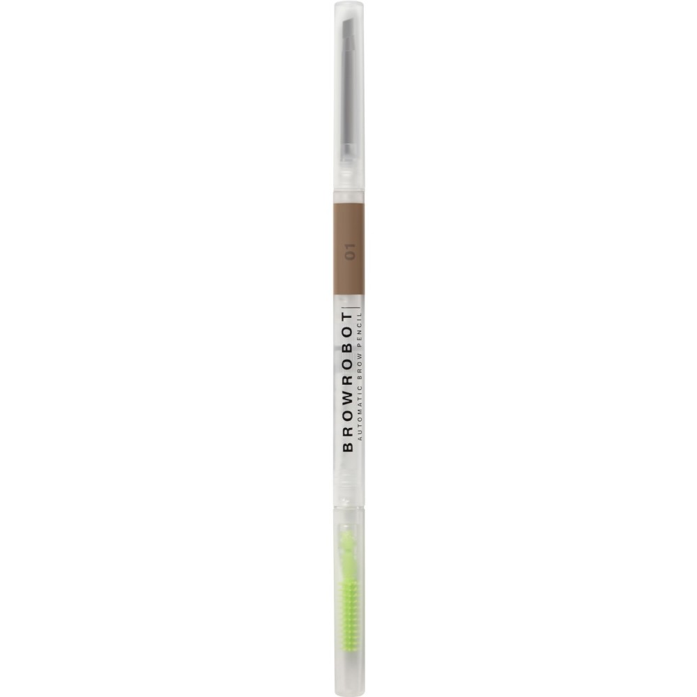 Карандаш для бровей Influence Beauty Brow Robot, автоматический, ультратонкий, тон: 01 светло-русый, 0.1г