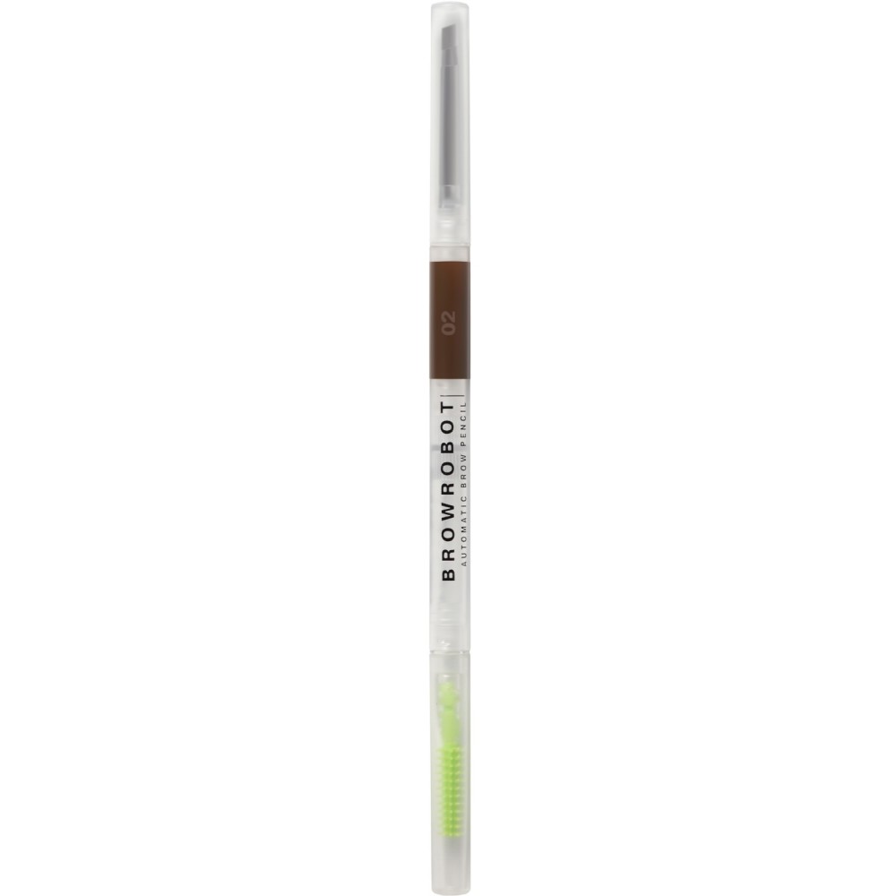 Карандаш для бровей Influence Beauty Brow Robot автоматический, ультратонкий, тон 02: русый, 0.1г