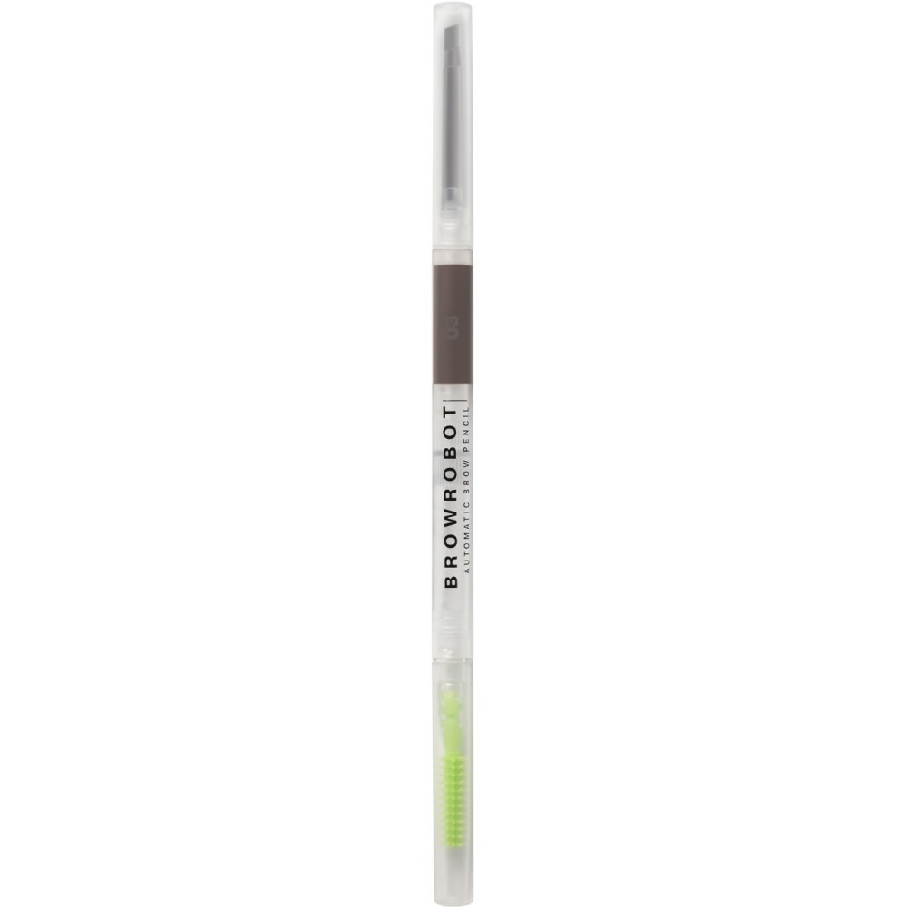 Карандаш для бровей Influence Beauty Brow Robot автоматический, ультратонкий, тон 03: темно-русый, 0,1г