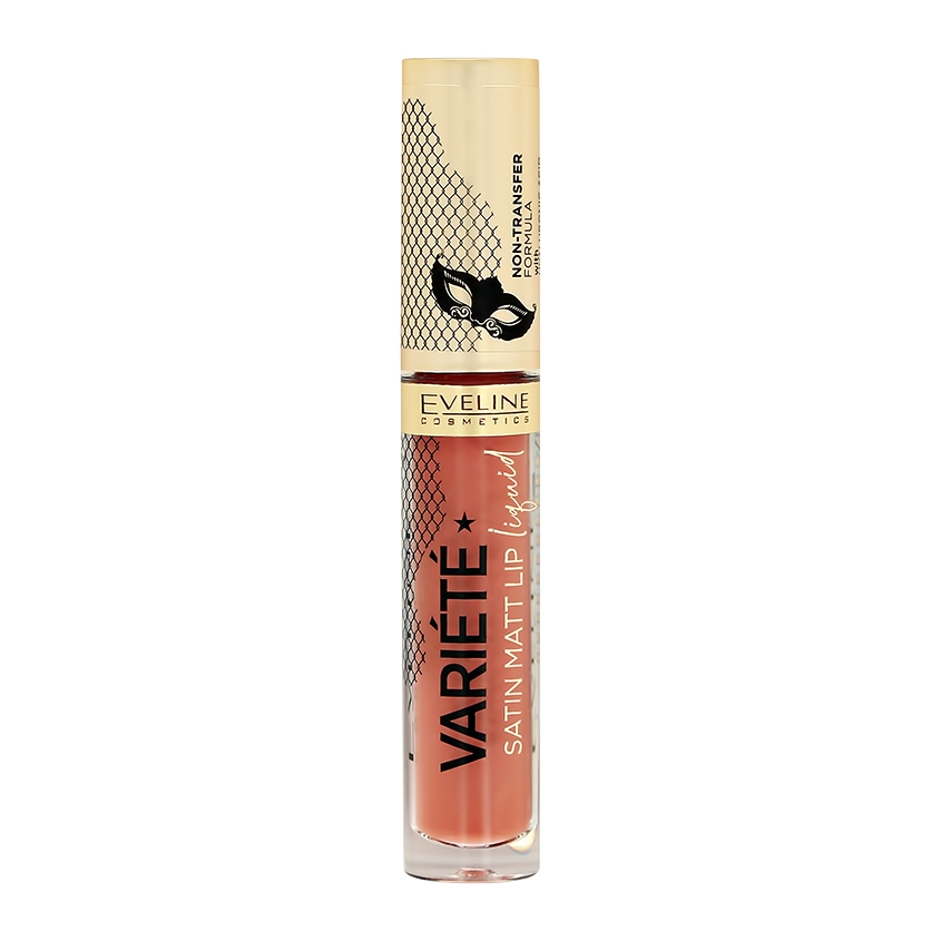 Губная помада Eveline Cosmetics Variete Perfect Matte, жидкая, матовая, тон: 11 Choko Maffin, 4.5 мл