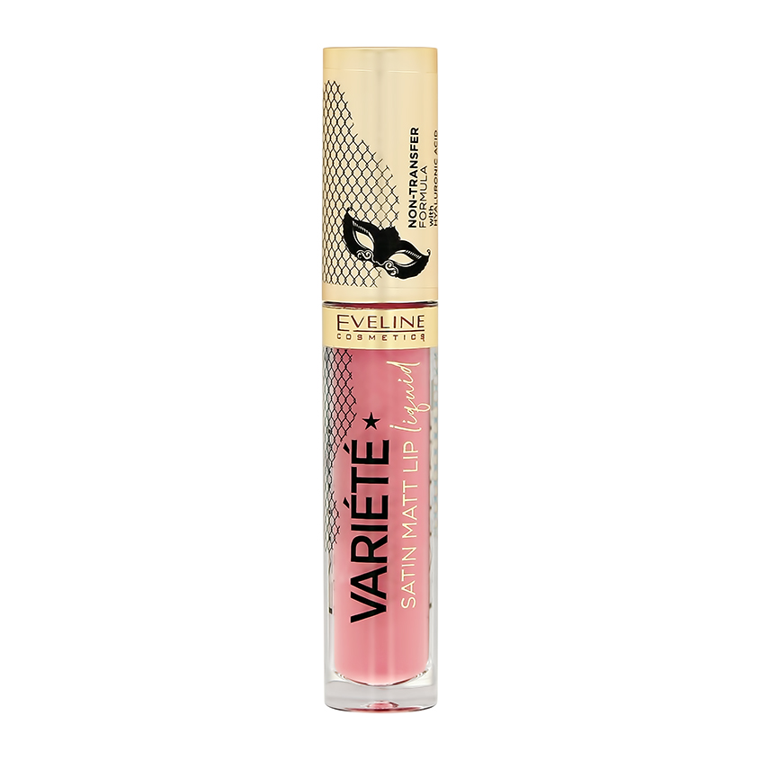 Губная помада Eveline Cosmetics Variete Perfect Matte, жидкая, матовая, тон: 12 Candy, 4.5 мл