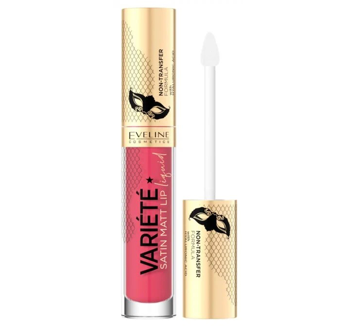 Губная помада жидкая Eveline Cosmetics Variete Perfect Matte, тон 15