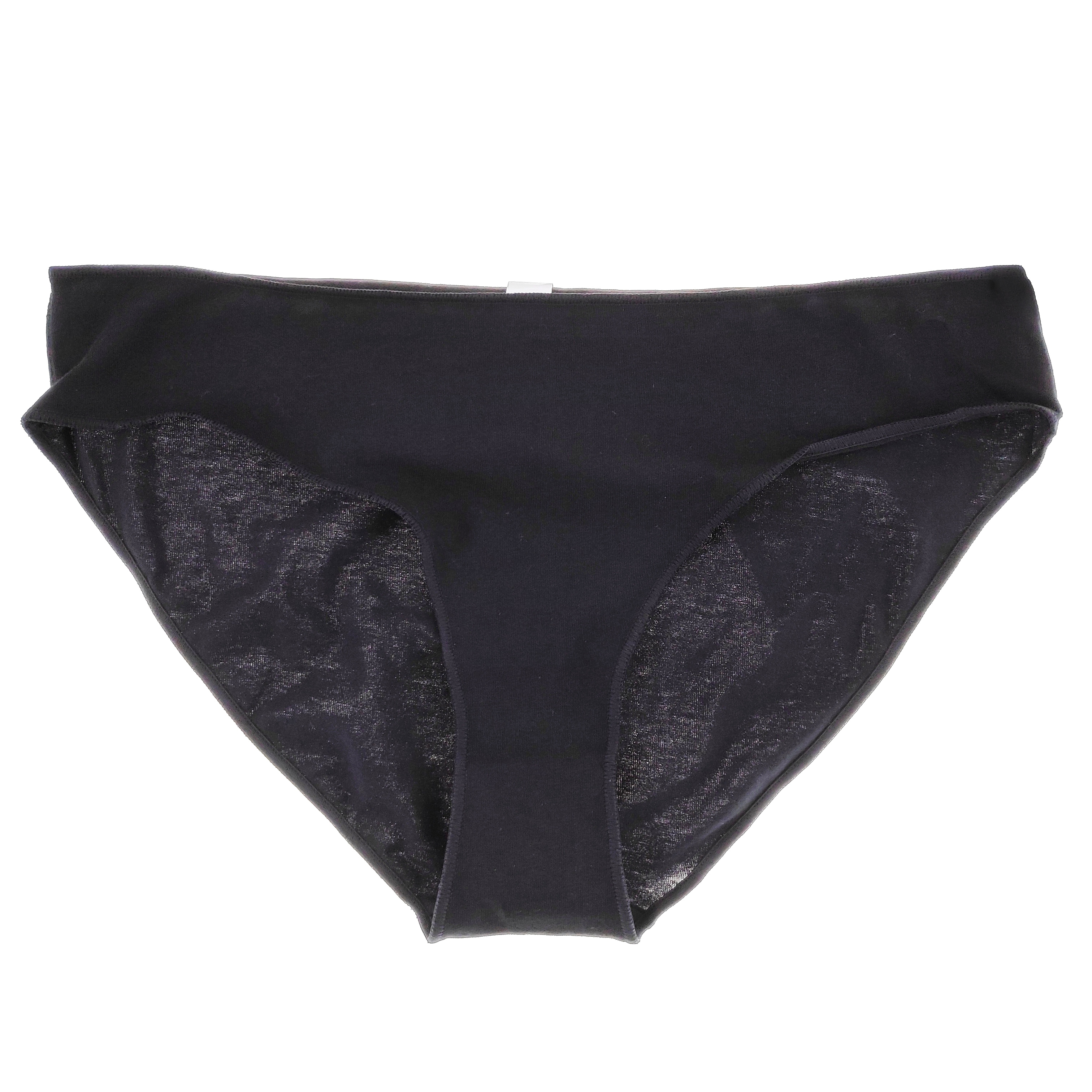 Комплект трусов женских Pompea Slip, хлопок, размер S, цвет: черный