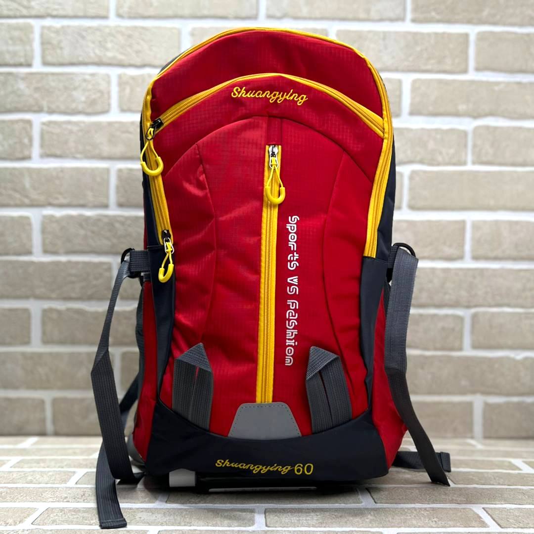 Рюкзак спортивный Shuangying, 55х30х21см, красный