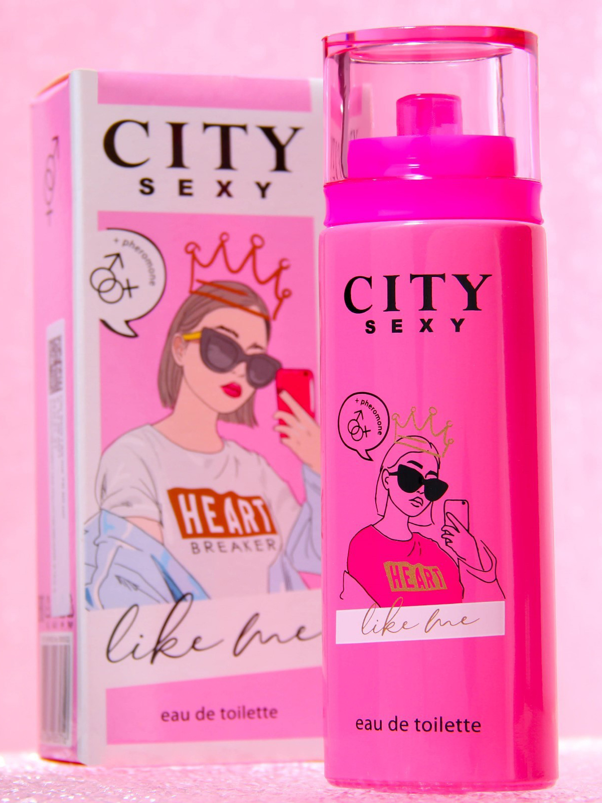 Туалетная вода женская City Sexy Like me, 60мл