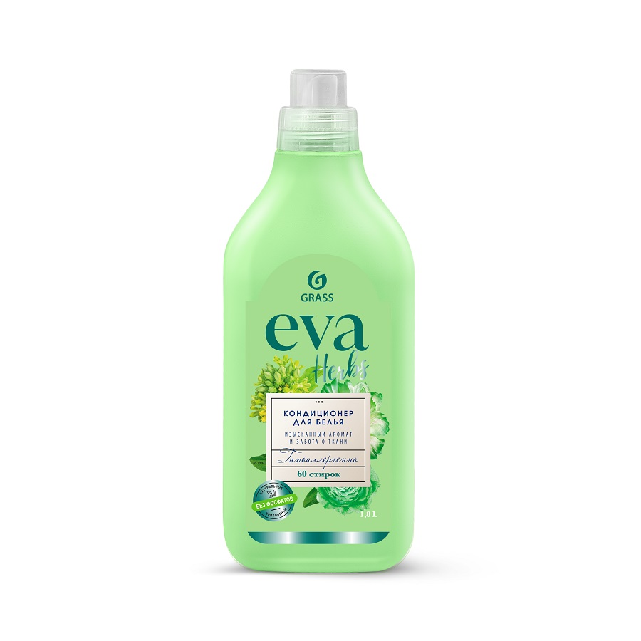Кондиционер для белья EVA 1,8л Herbs GraSS