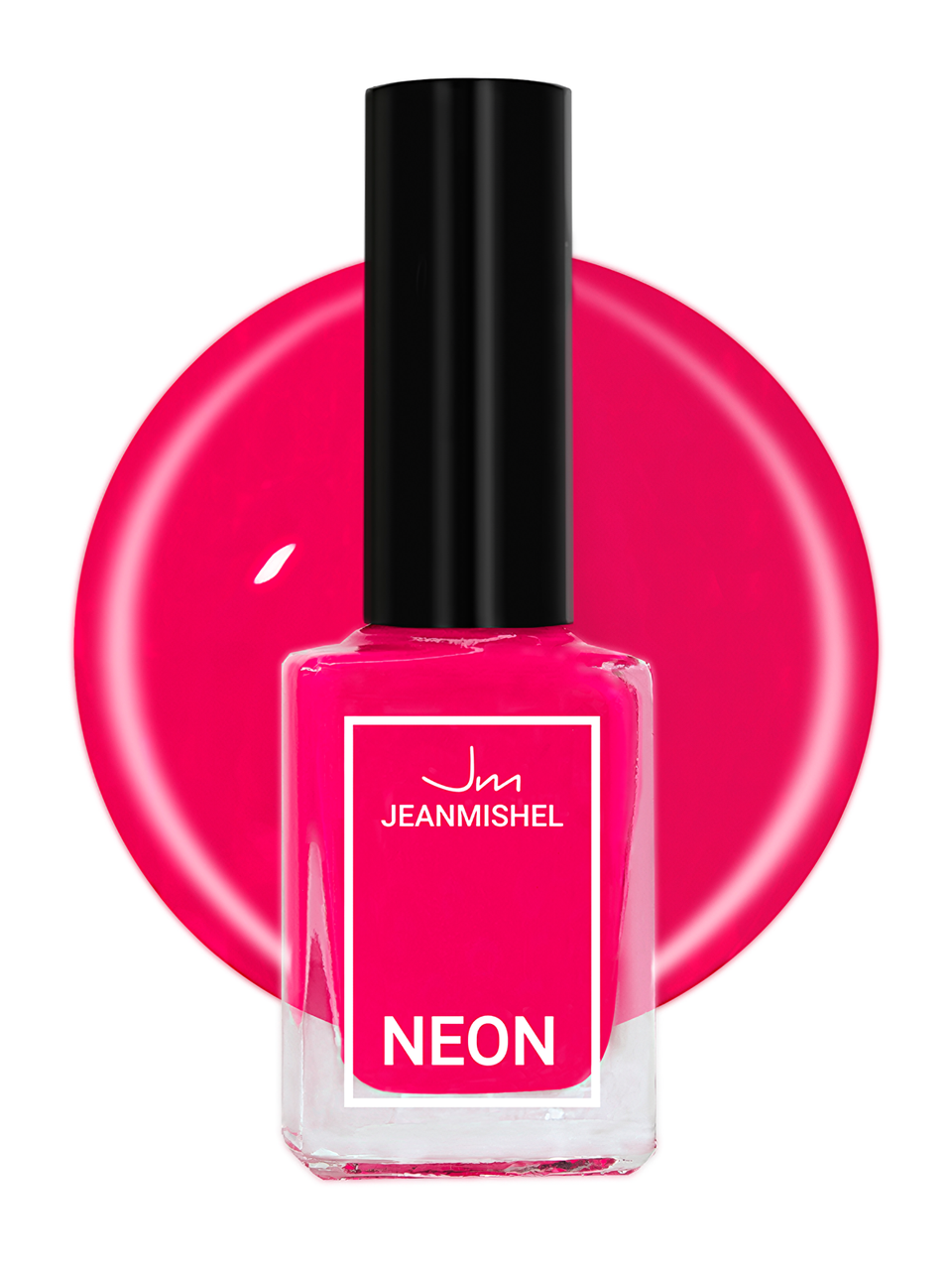 Лак для ногтей Jeanmishel Neon, тон: 330 Flamingo, 6мл