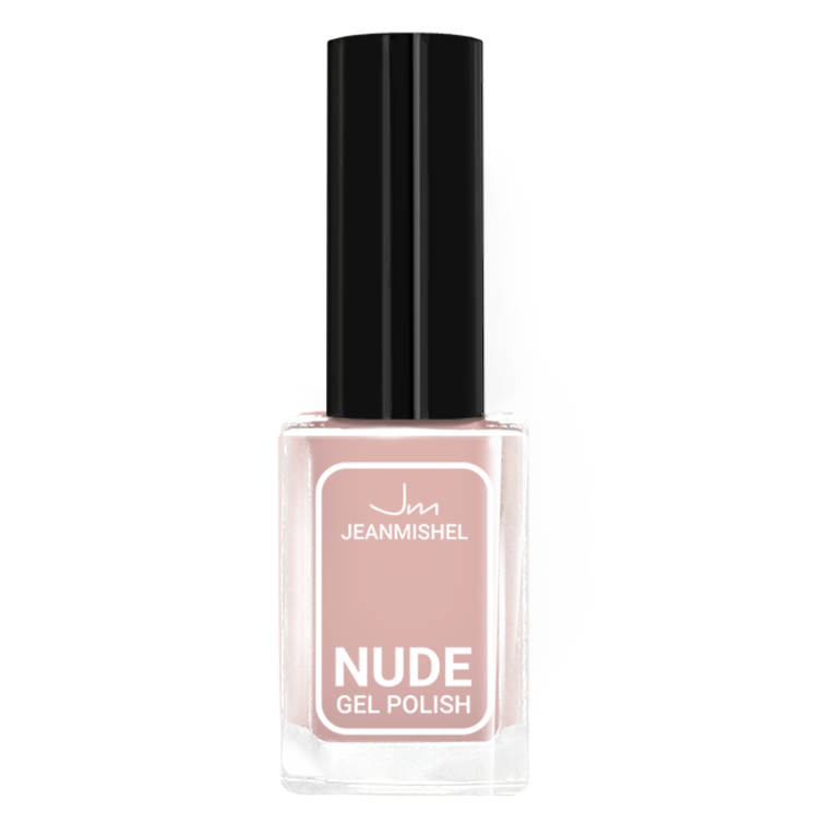 Лак для ногтей Jeanmishel Nude, с эффектом геля, тон: 233 пудровый, 12 мл
