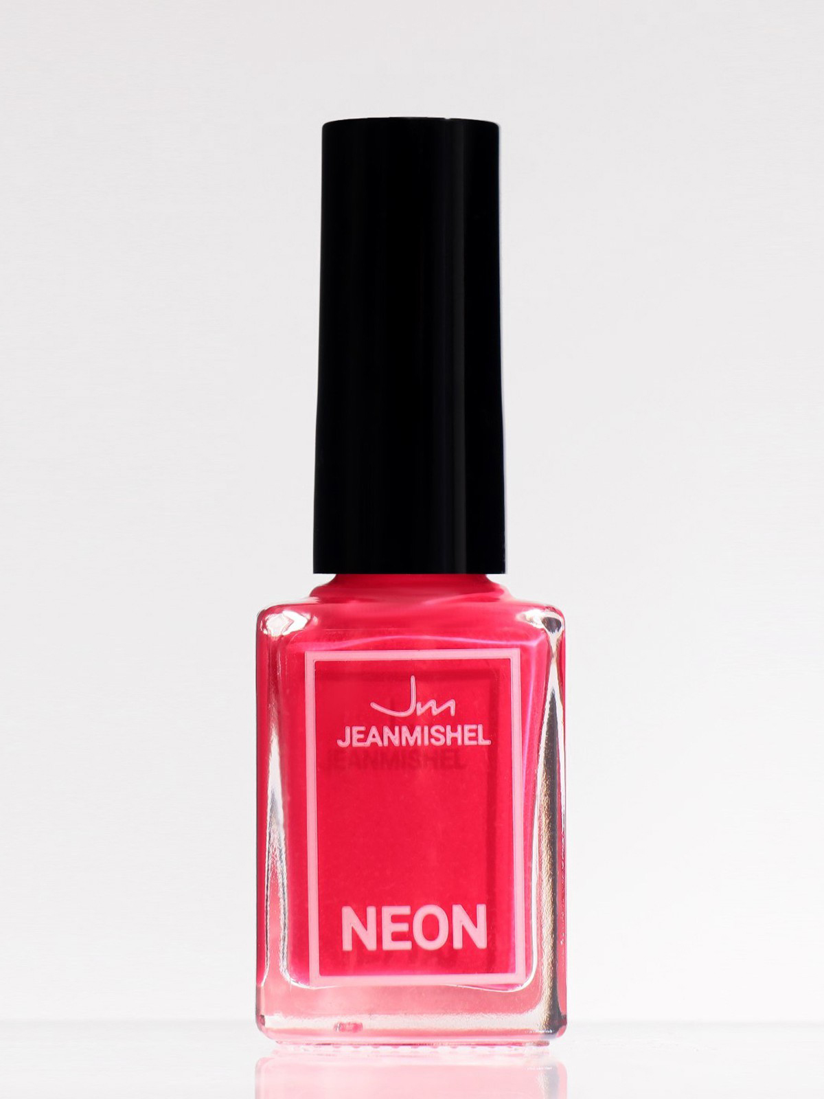 Лак для ногтей Jeanmishel Neon, тон: 338 Crimson, 6мл