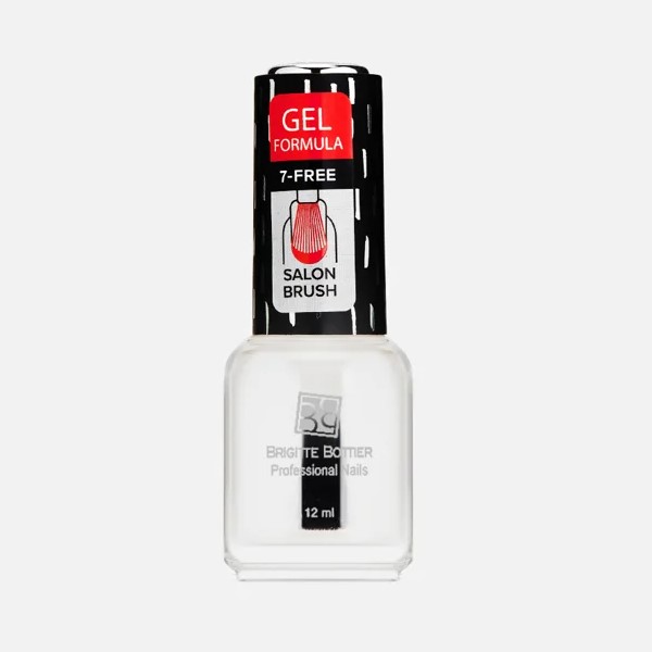 Лак для ногтей Brigitte Bottier Gel formula, тон: 01 прозрачный, 12мл