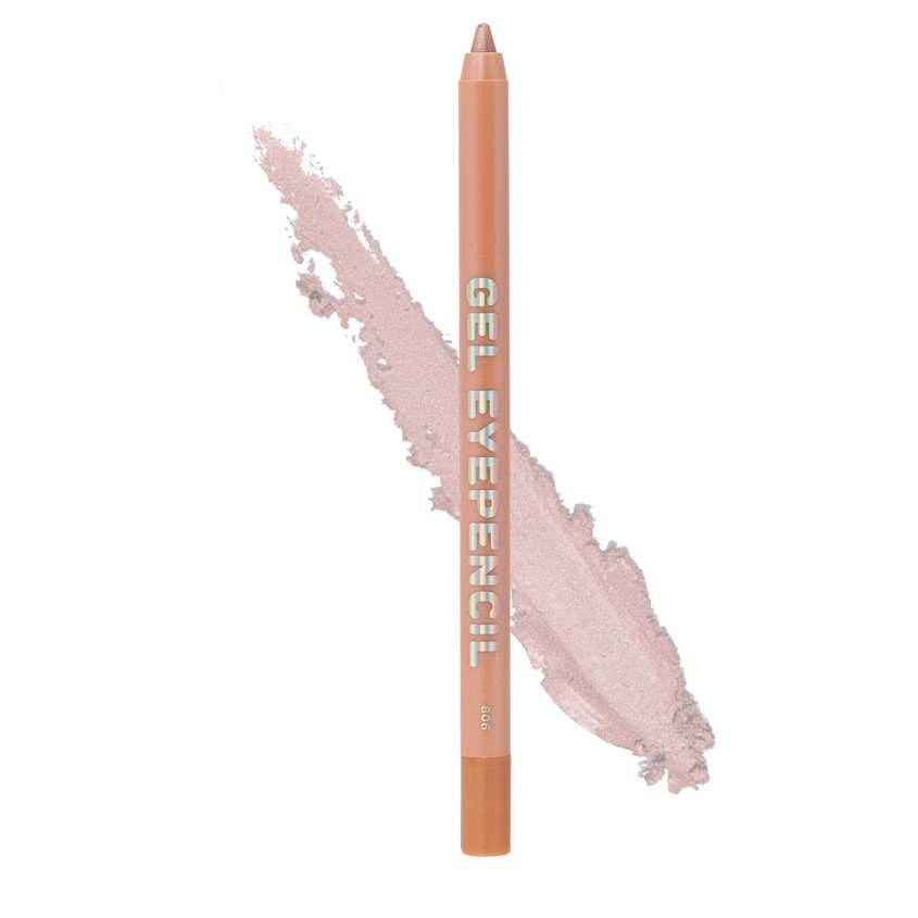 Карандаш для глаз гелевый Parisa Gel Eyepencil, тон: 806 Персиковый перламутр, 1.2 г