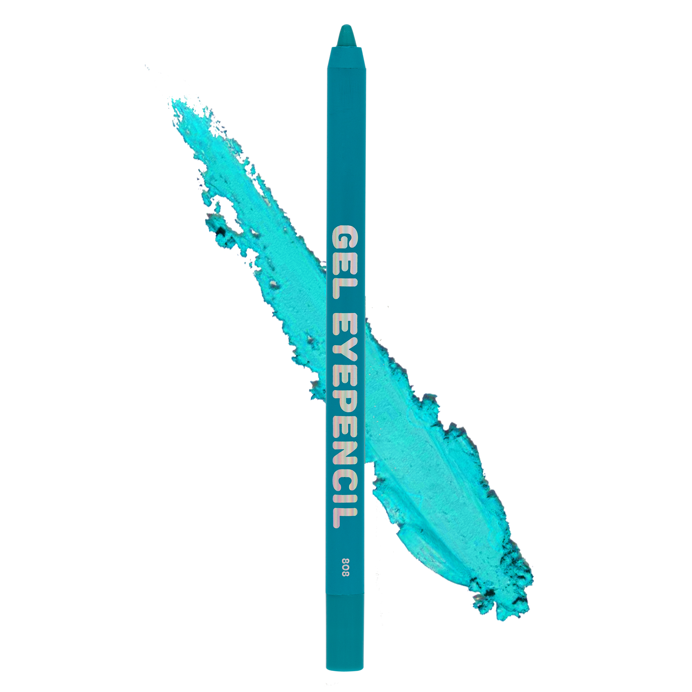 Карандаш для глаз Parisa Gel Eyepencil, тон: 808 Бирюзовый, 1.2г