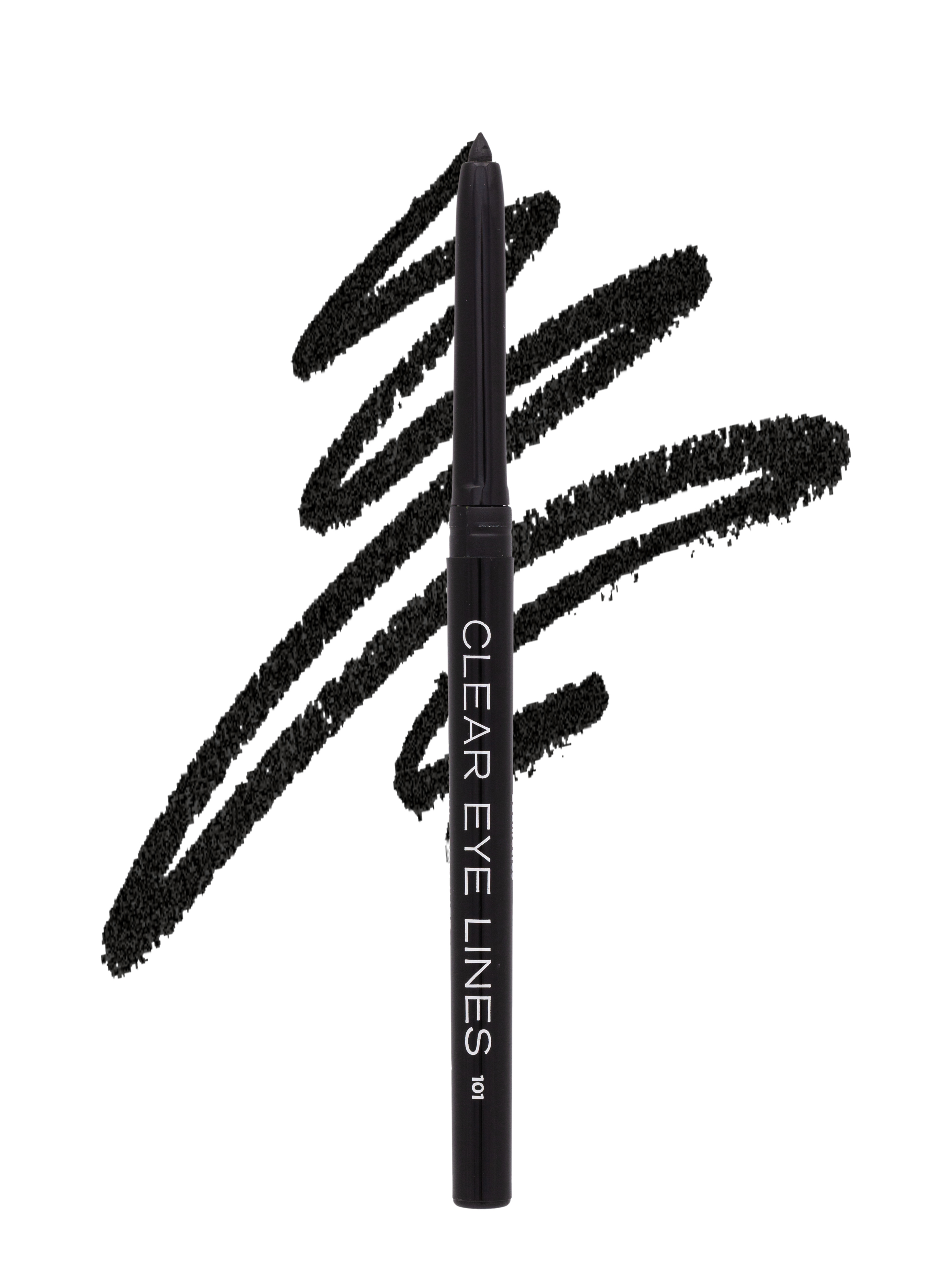 Карандаш для глаз Parisa Clear Eye Lines, механический, тон: N 101 Черный, 1.8г