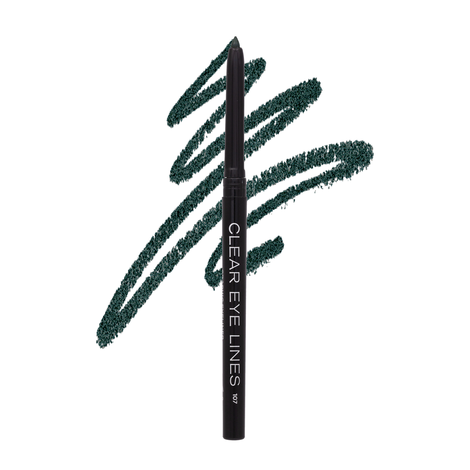 Карандаш для глаз Parisa Clear Eye Lines, тон: 107 Зеленый, 1.2 г