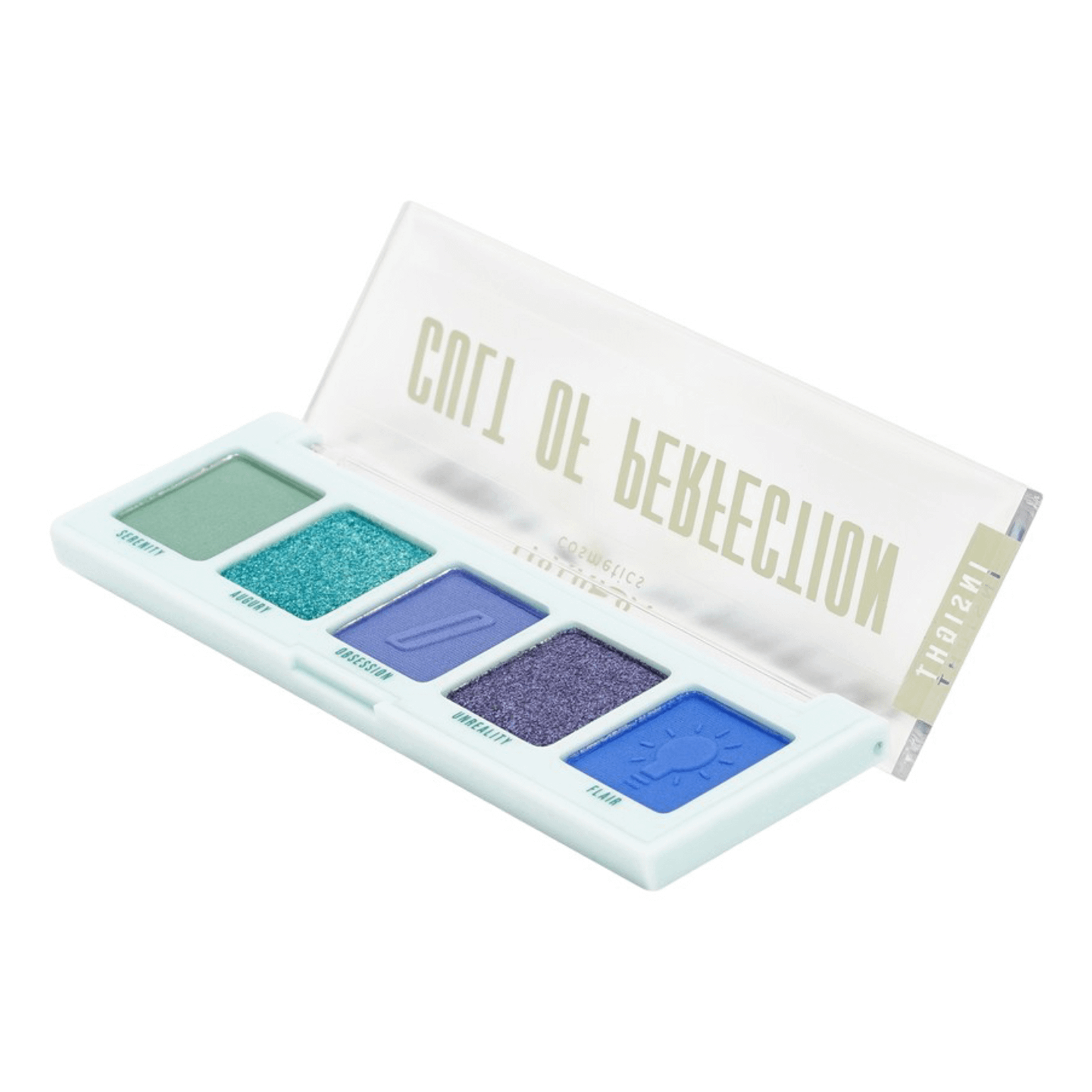 Палетка теней для век Parisa Cosmetics Cult of perfection, 5 цветов, тон: 6 insight