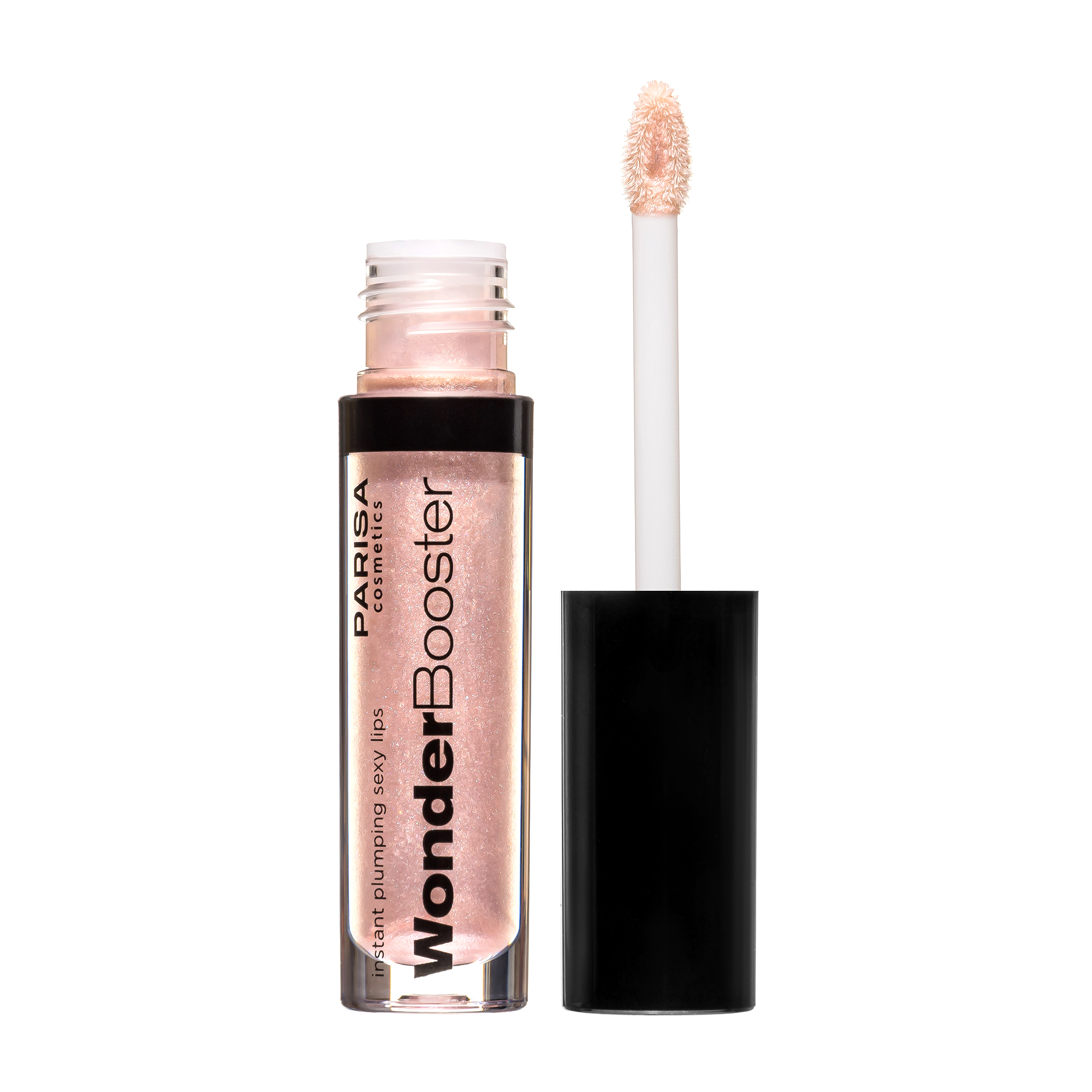 Parisa Блеск для губ WonderBooster с эффектом увеличения тон 2 (Peach Cloud)