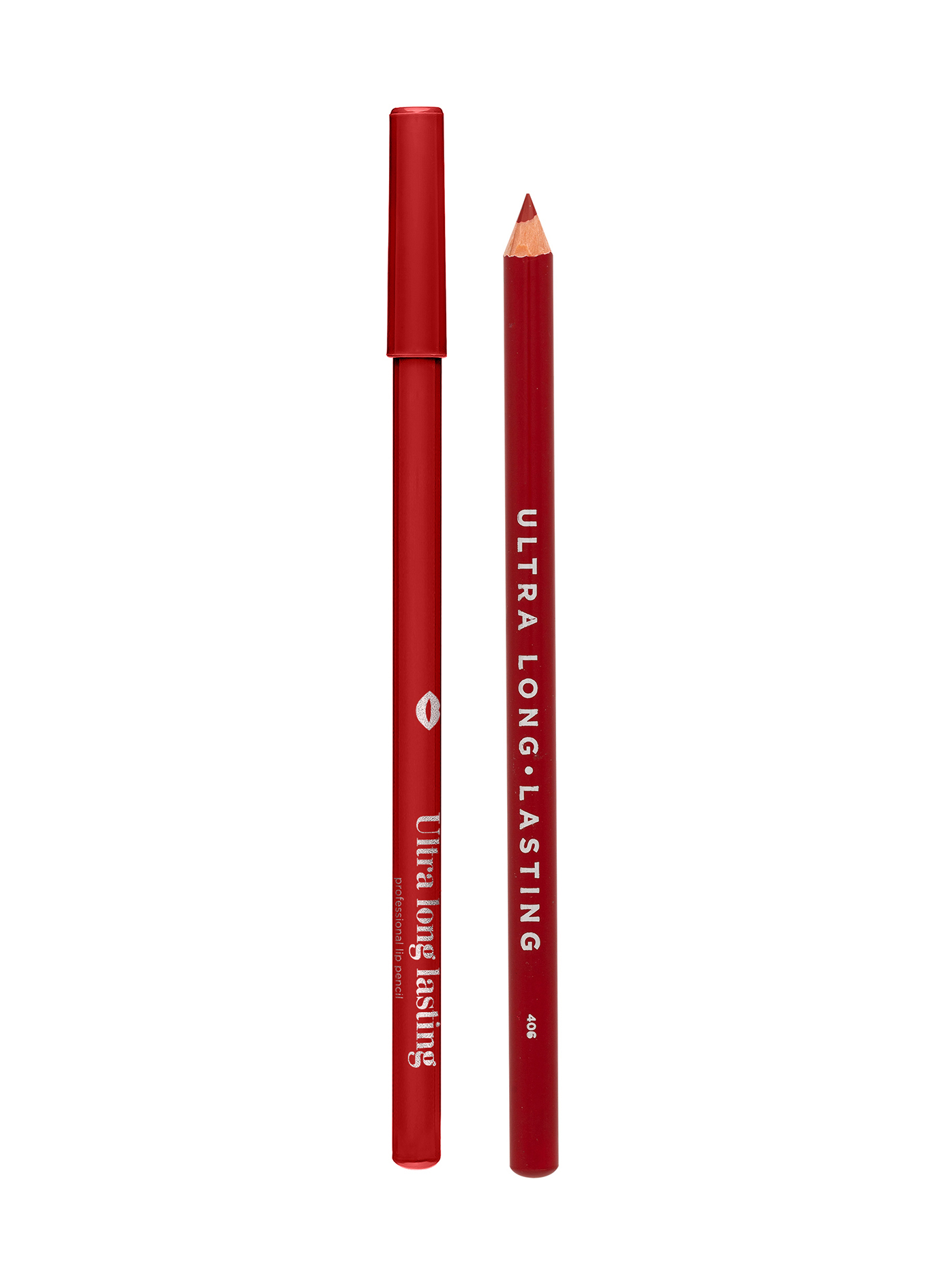 Карандаш для губ Parisa Cosmetics Ultra Long Lasting, тон: N 406 Красно-коричневый, 5г