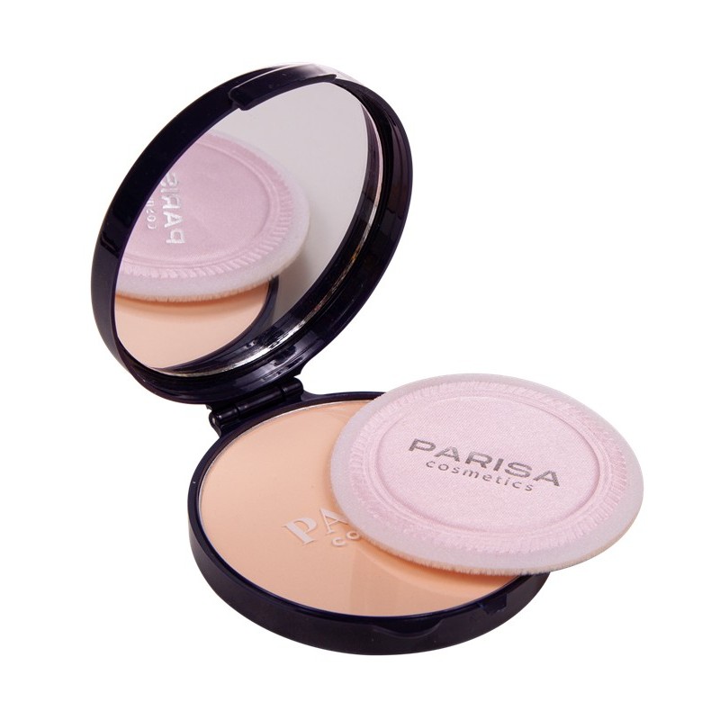 Пудра компактная Parisa Cosmetics Prime and Fine, тон: 1 Super light, 10 г