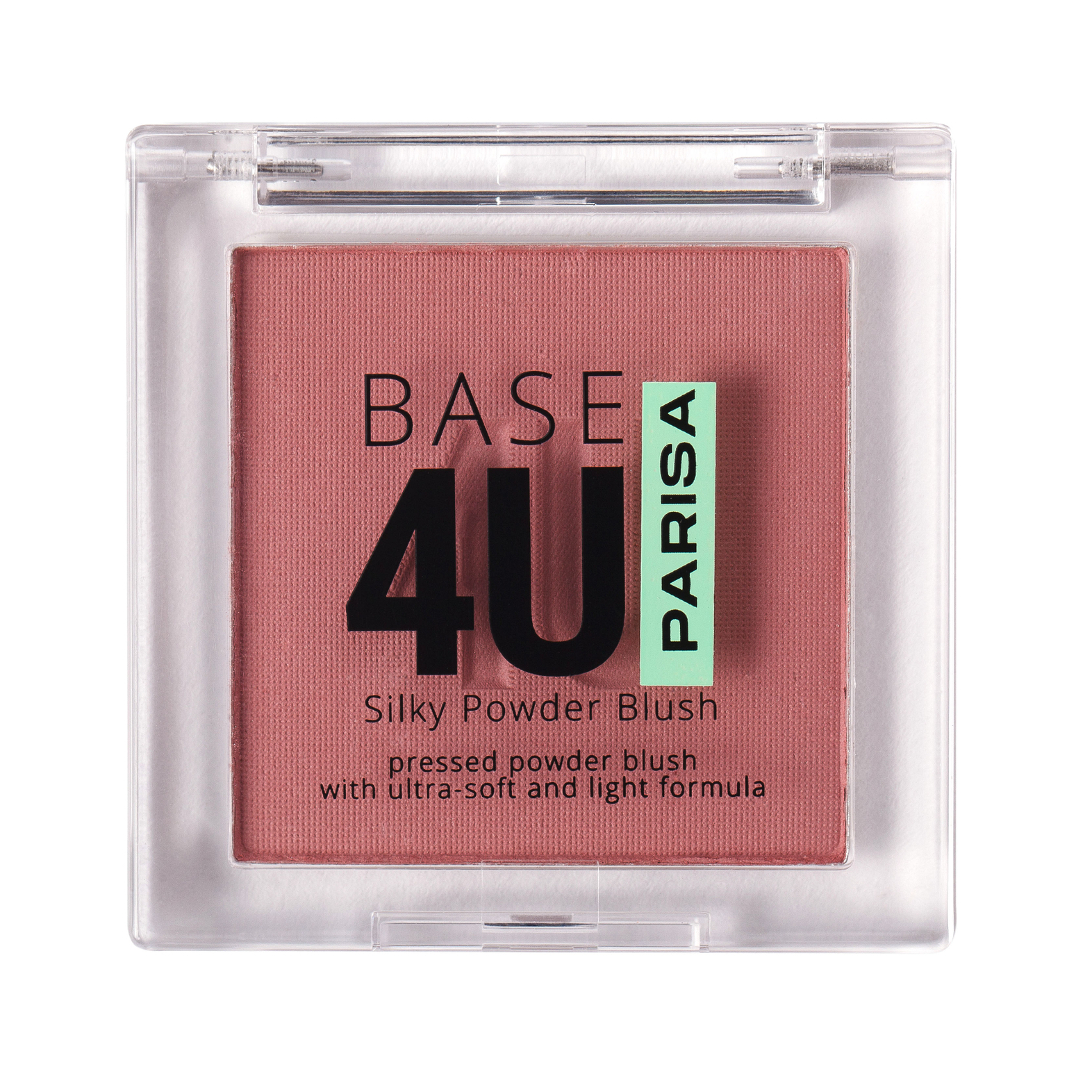 Румяна для лица Parisa Cosmetics Base 4U Silky Powder Blush, тон: 05 Pink beige matte, 5.2 г