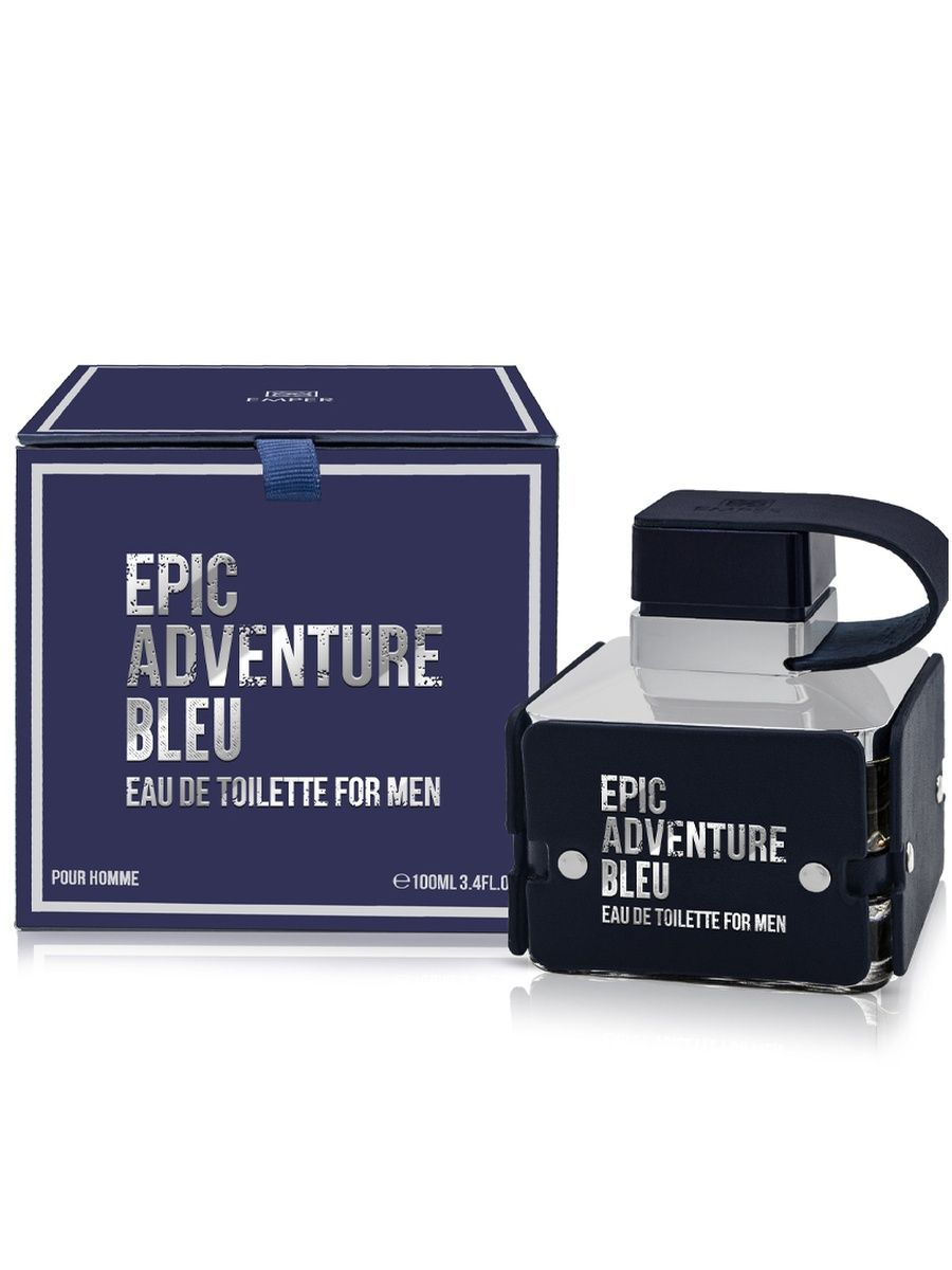 Туалетная вода мужская Emper Epic Adventure Bleu, 100мл