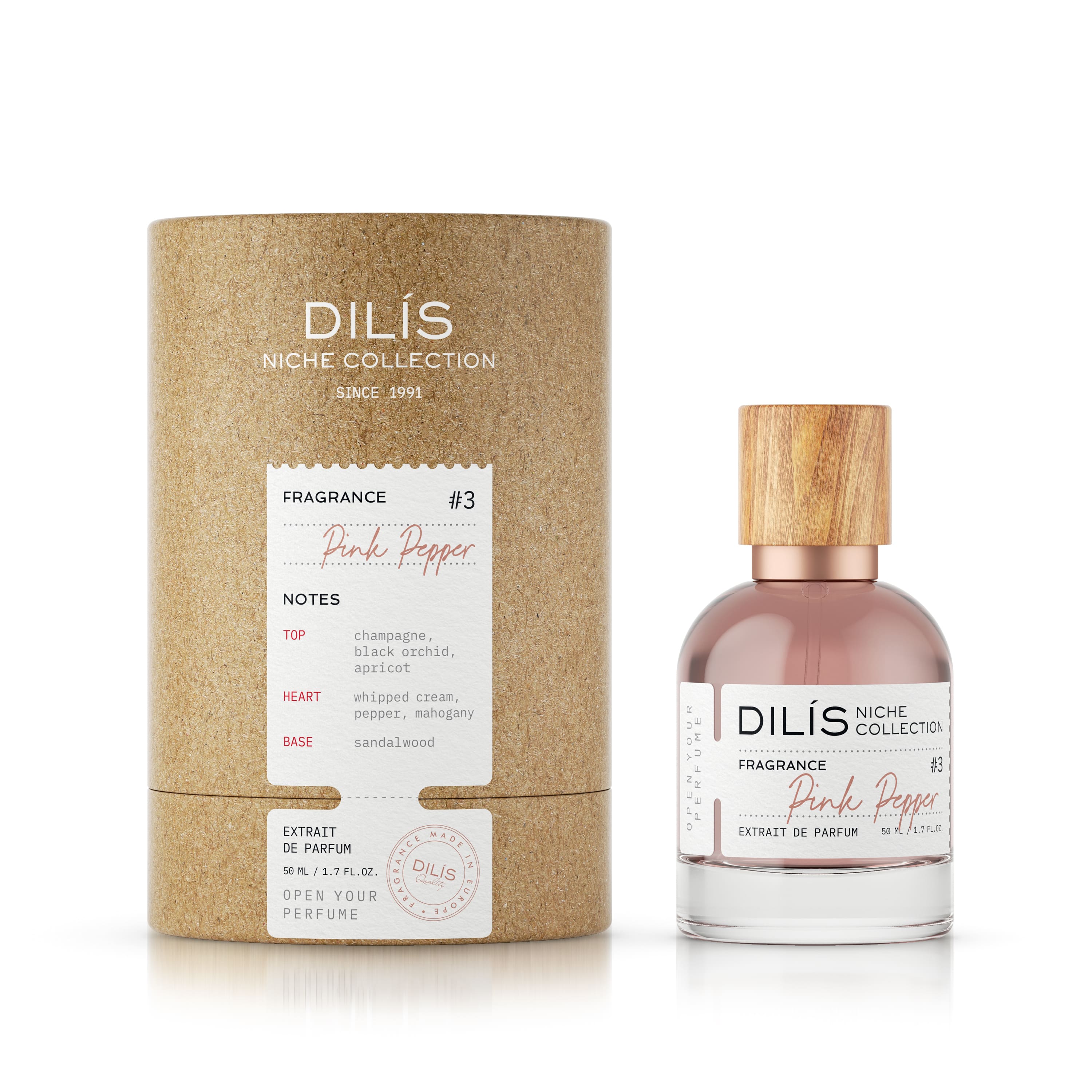 Духи для женщин Dilis Niche Collection Pink Pepper, 50 мл