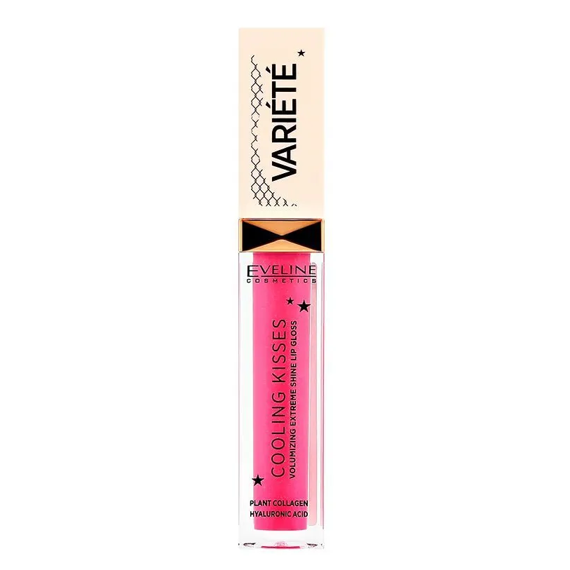 Блеск для губ Eveline Cosmetics Variete Cooling Kisses, тон: 06 Аmazing kiss, 6.8 мл