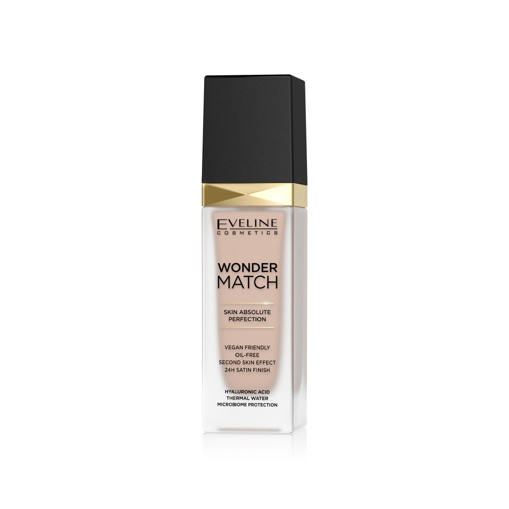 Тональная основа Eveline Cosmetics Wonder Match тон 25 light beige, 30мл