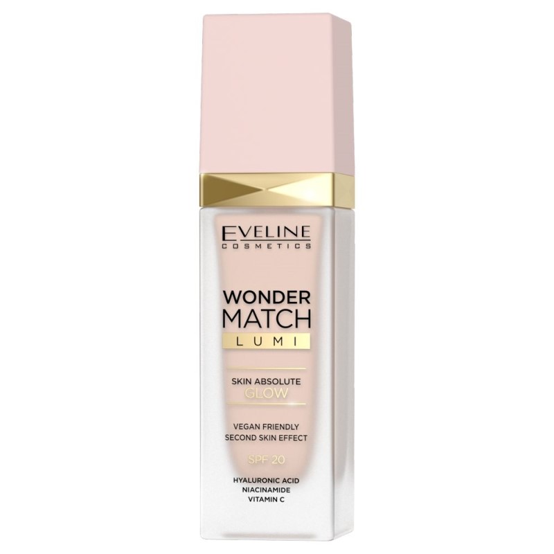 Тональная основа Eveline Cosmetics Wonder Match Lumi тон 05 light, 30 мл