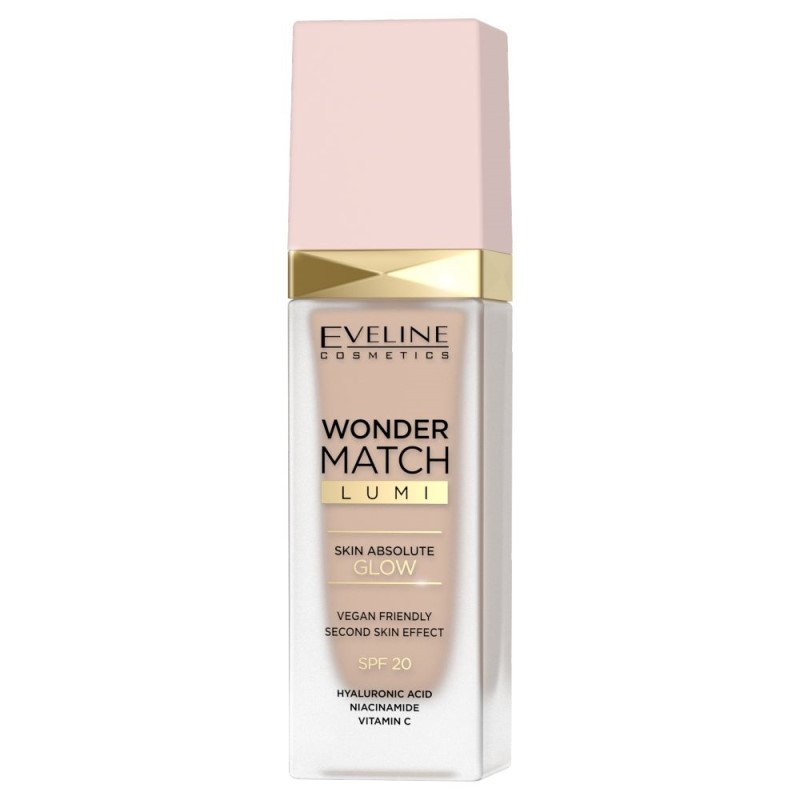 Тональная основа Eveline Cosmetics Wonder Match Lumi тон 15 narural, 30 мл