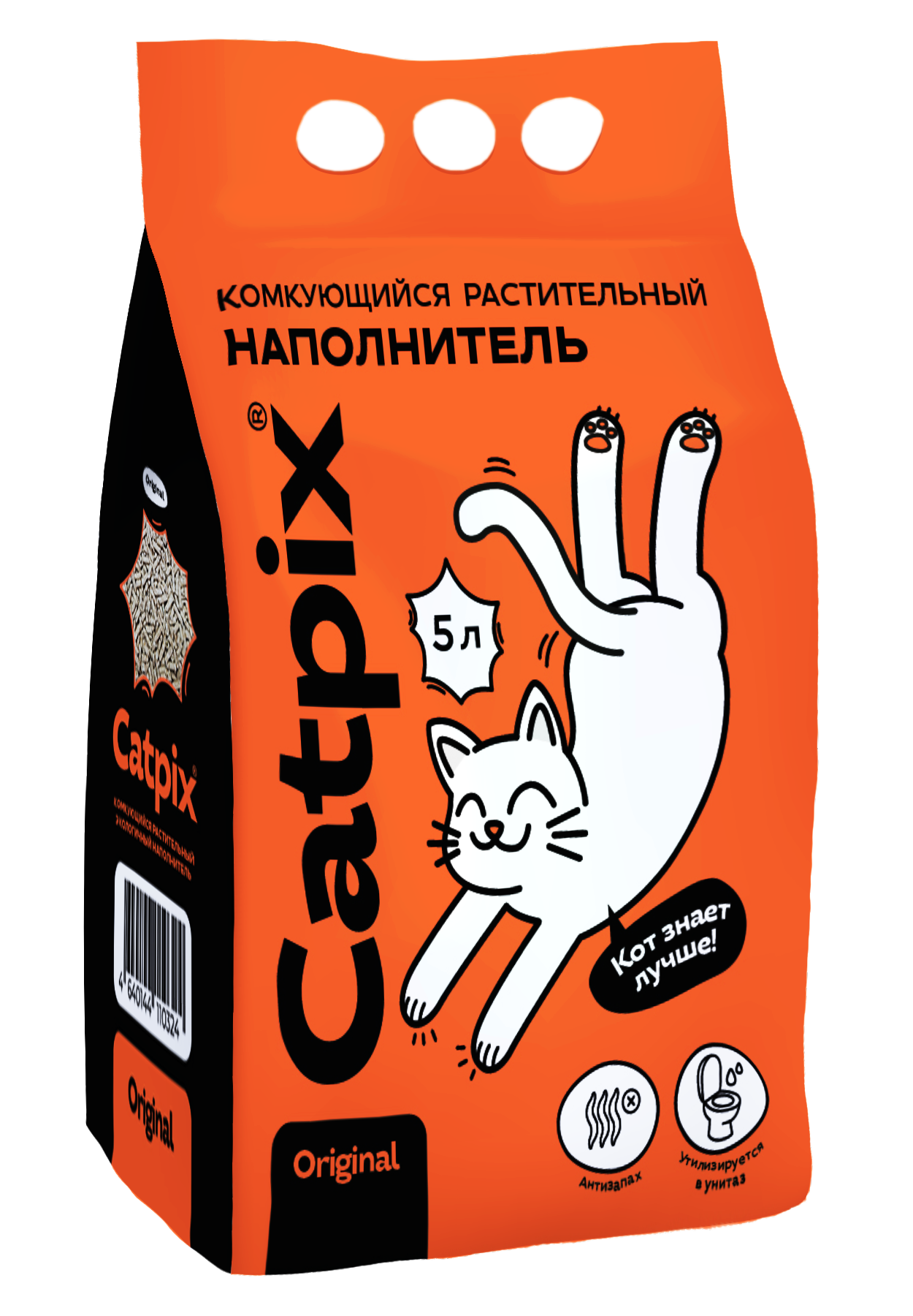 Наполнитель CATPIX растительный, 5л