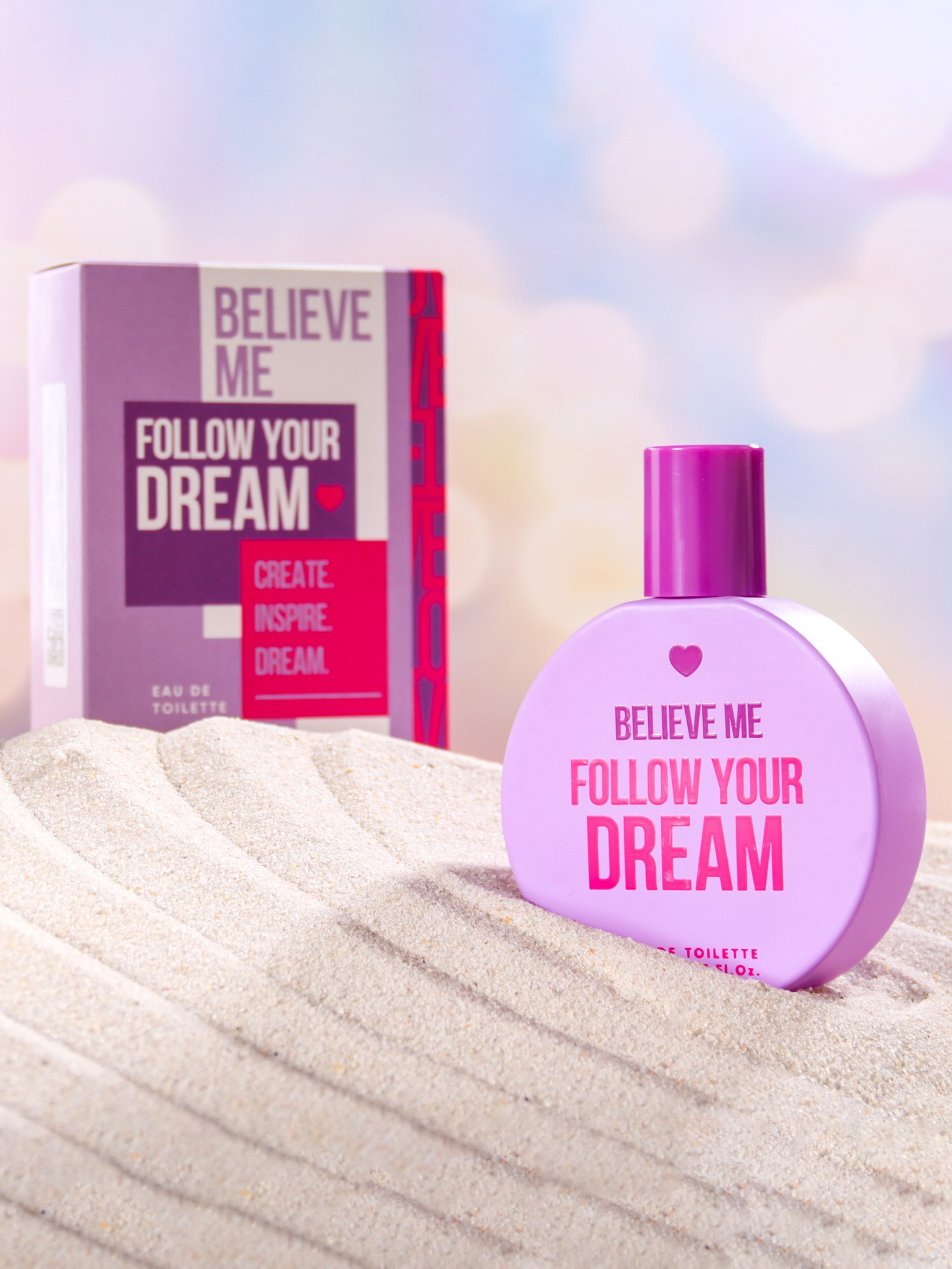 Туалетная вода женская Believe me Follow your dream, 50мл