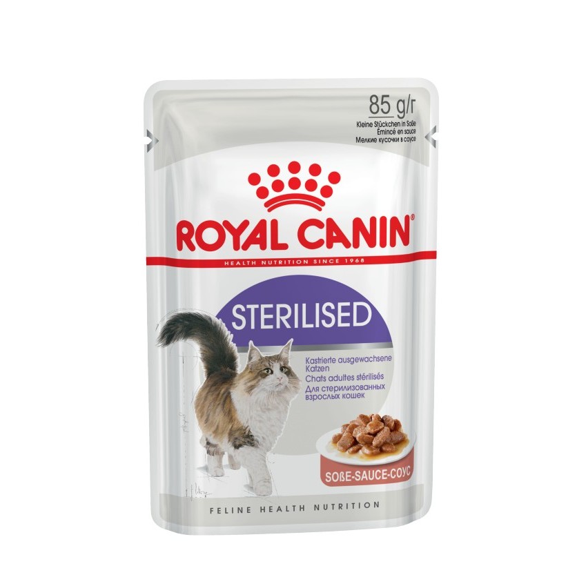 Влажный корм для кошек Royal Canin 85г для стерилизованных взрослых, соус
