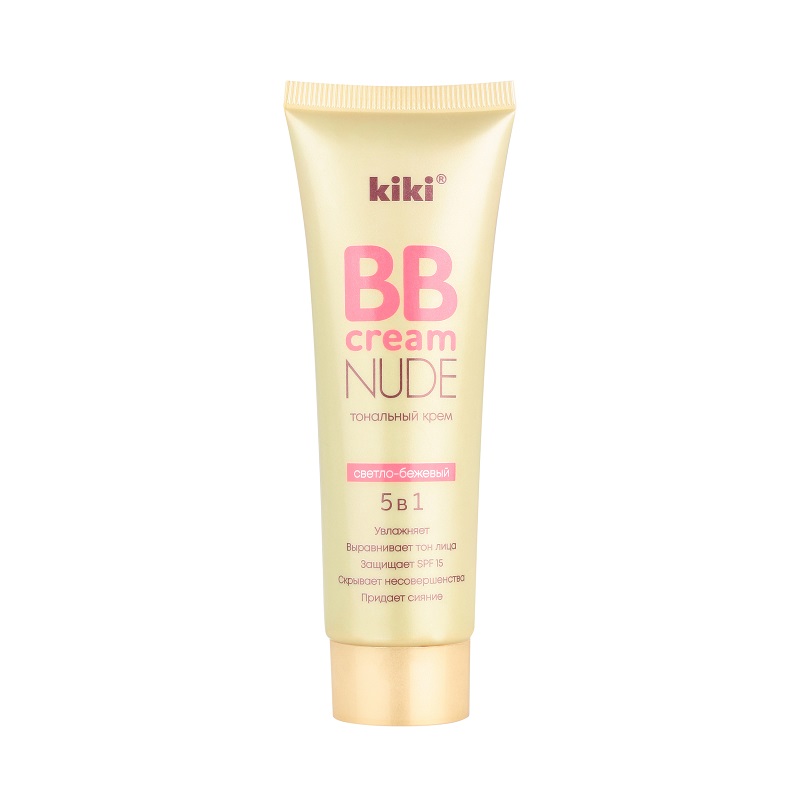 Тональный BB крем для лица Kiki Nude, тон: 01 светло-бежевый, 40мл