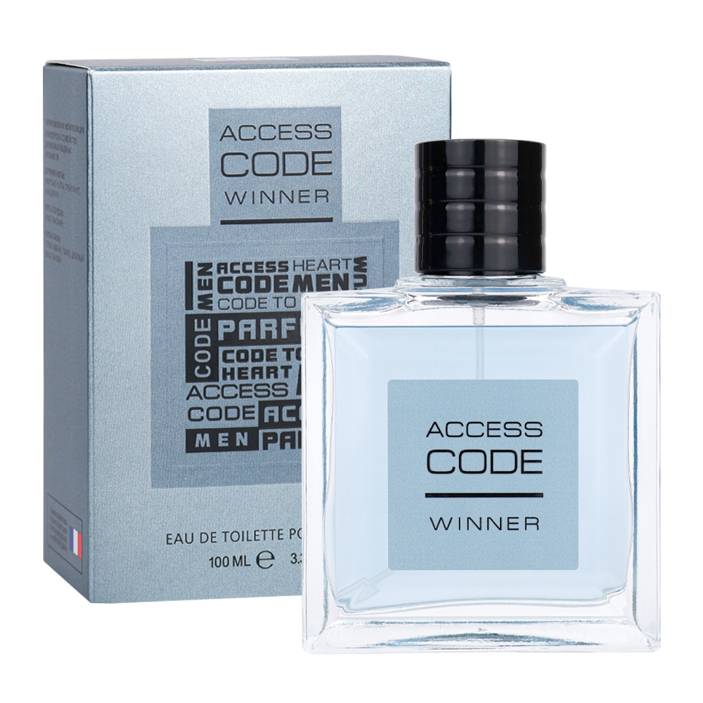 Туалетная вода мужская Delta Parfum Access Code Winner, 100мл