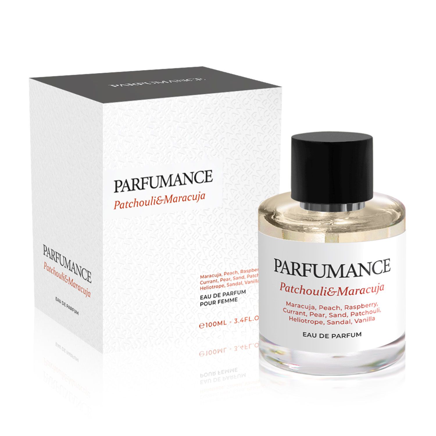Парфюмерная вода женская Parfumance Patchouli&maracuja, 100мл