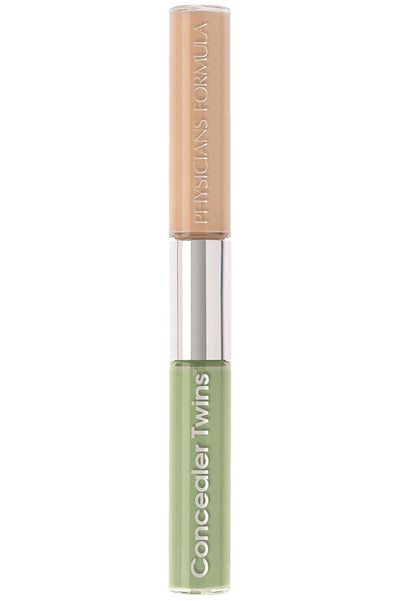 Консилер PHYSICIANS FORMULA двухцветный с аппликатором Concealer Twins 2-in1 Correct & Cover Cream Concealer тон зеленый
