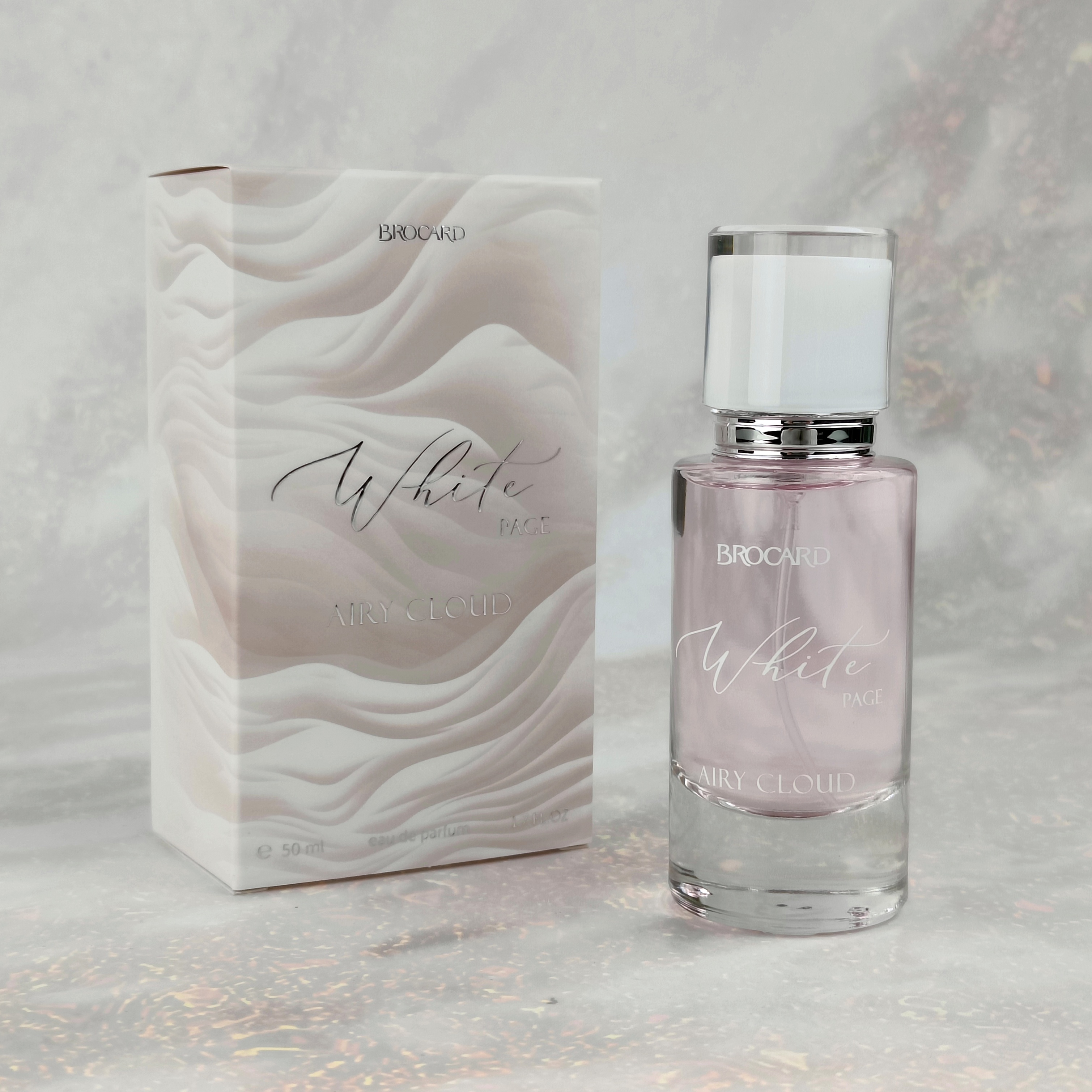 Парфюмерная вода женская White Page Airy cloud, 50мл