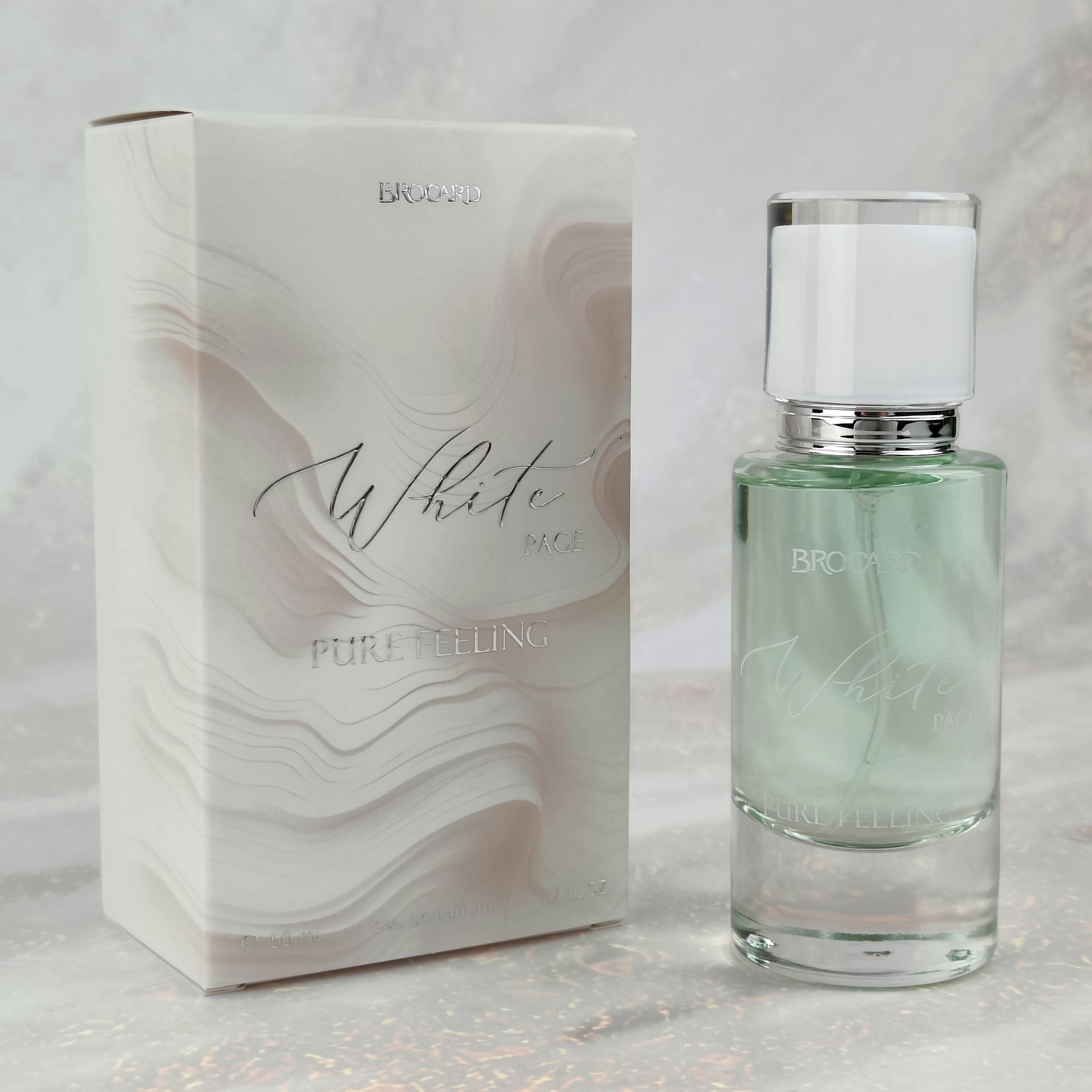 Парфюмерная вода женская White Page Pure Feeling, 50мл
